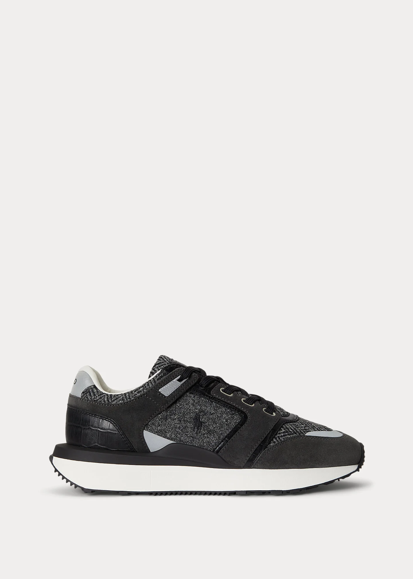 Train 89 V2 Suede & Tweed Sneaker - 1