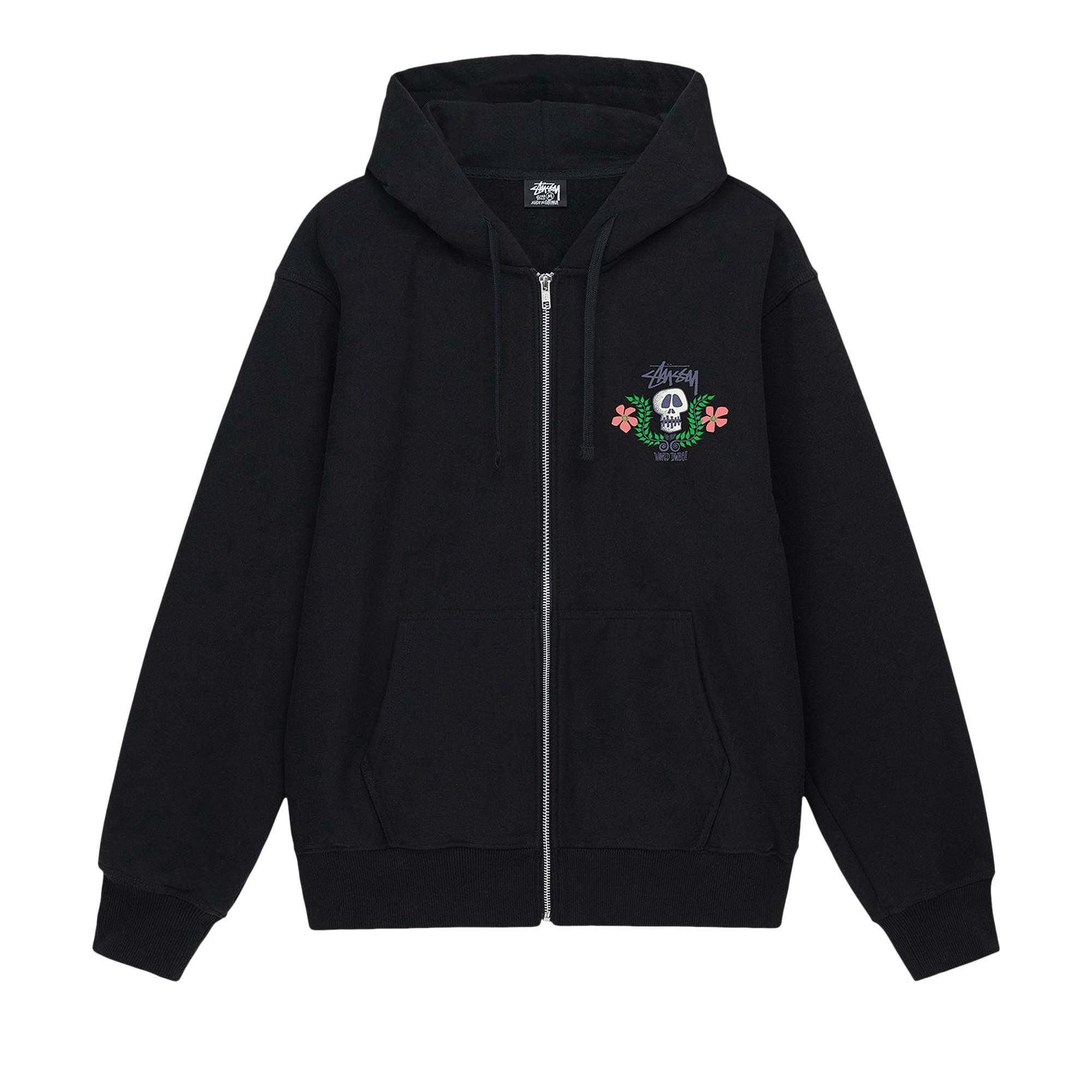 Stussy SKULL SWEATER 黒 M ☆大人気☆STUSSY DSM New York Crew (STUSSY/ニット・セーター