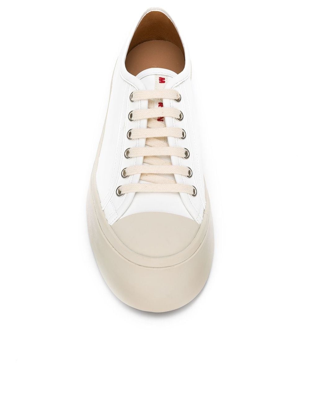 MARNI Women Laced Up Pablo Smooth Calf Leather Sneaker - 3