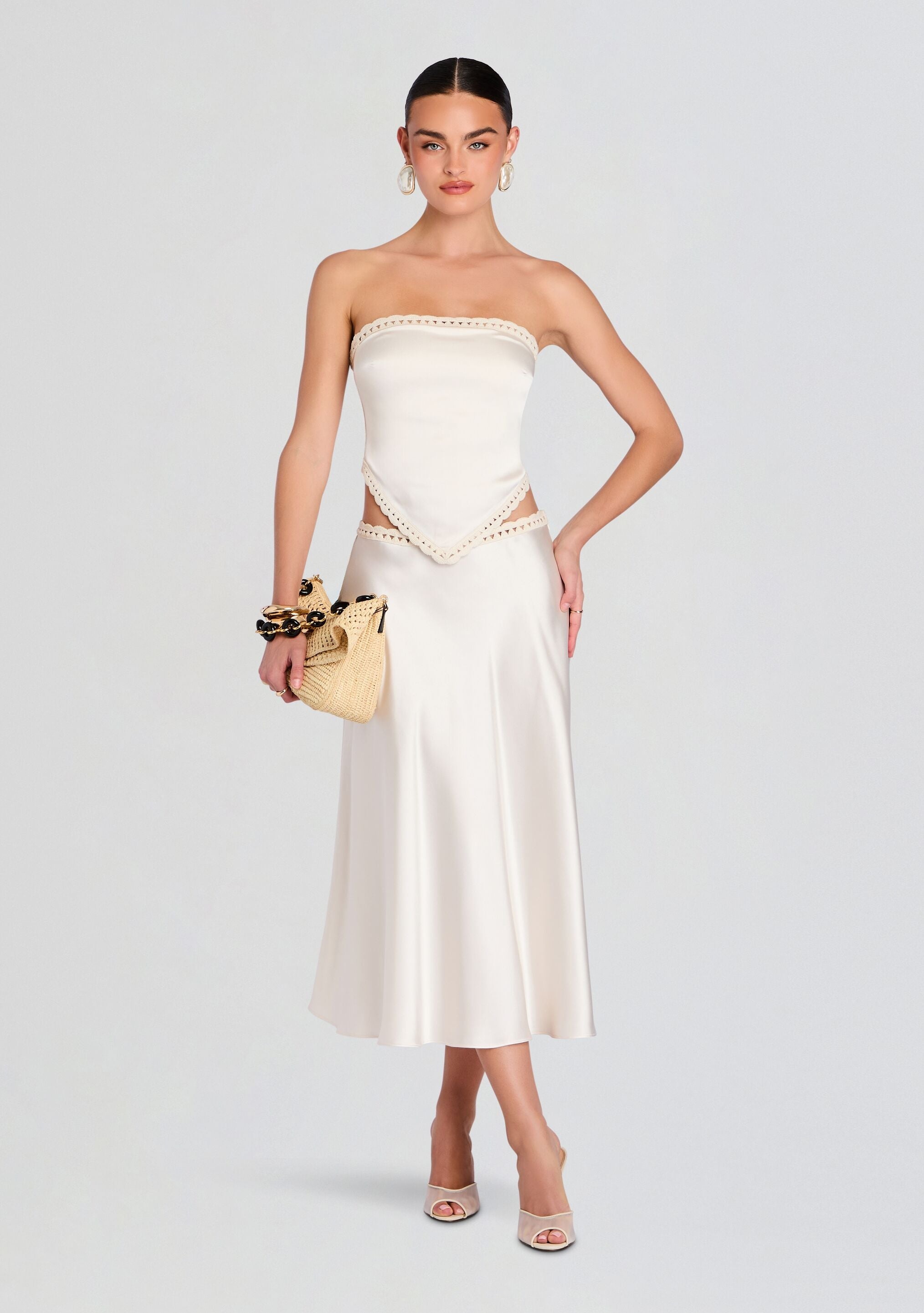 TAMSIN MIDI SKIRT - 5