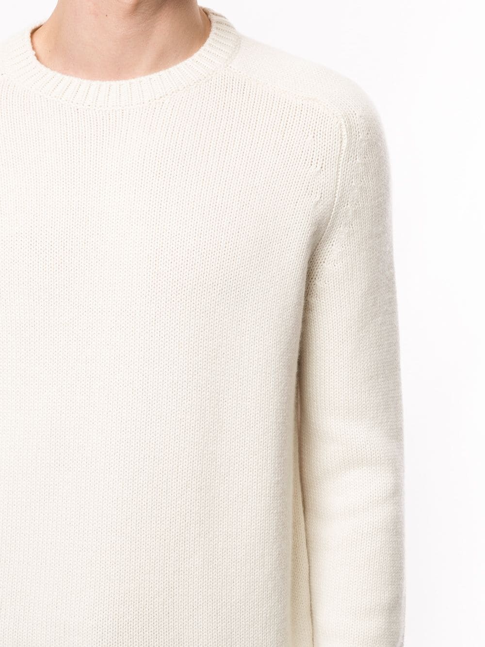 cashmere crew neck jumper - 5