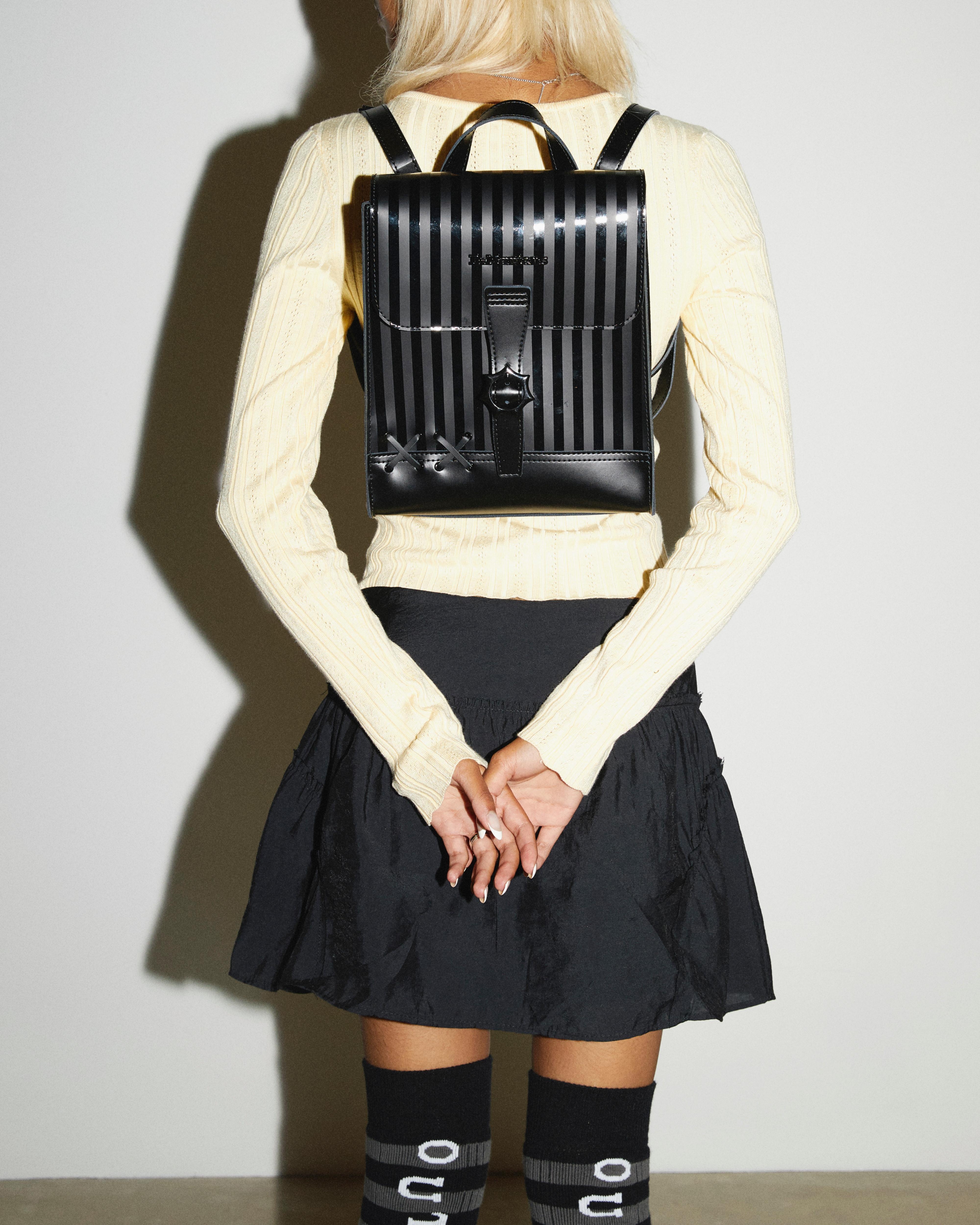 WEDNESDAY LEATHER MINI BACKPACK - 2