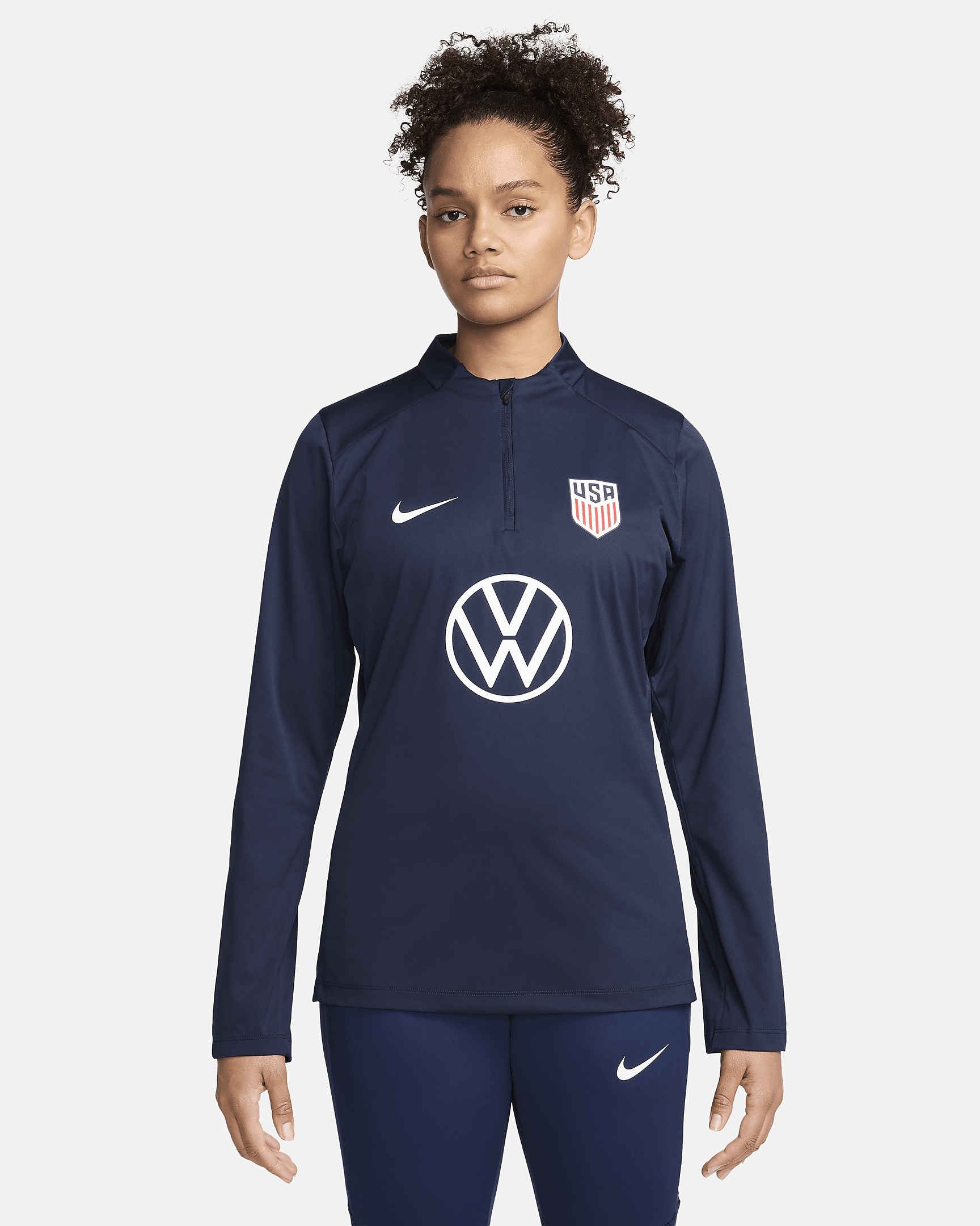 USMNT Strike Nike Women's Storm-FIT Soccer Drill Top - 1