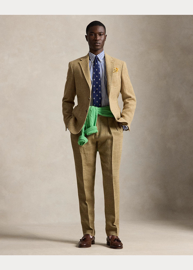 Polo Tailored Fit Summer Tweed Jacket 3