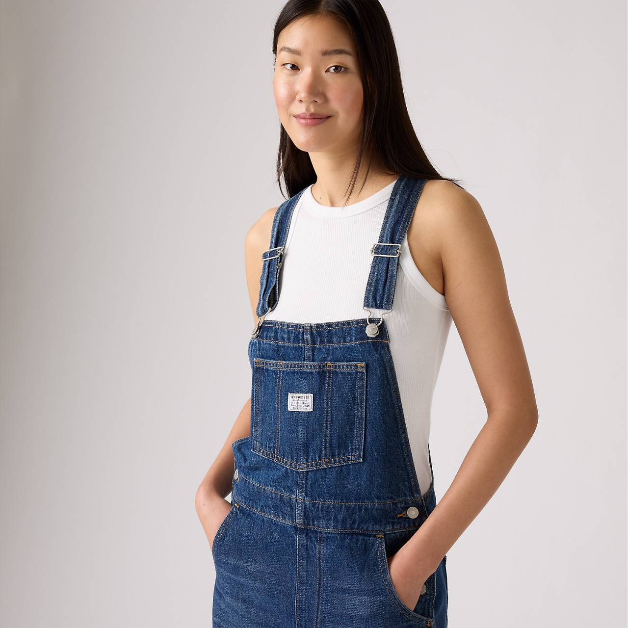 VINTAGE DENIM WOMEN'S OVERALLS - 6