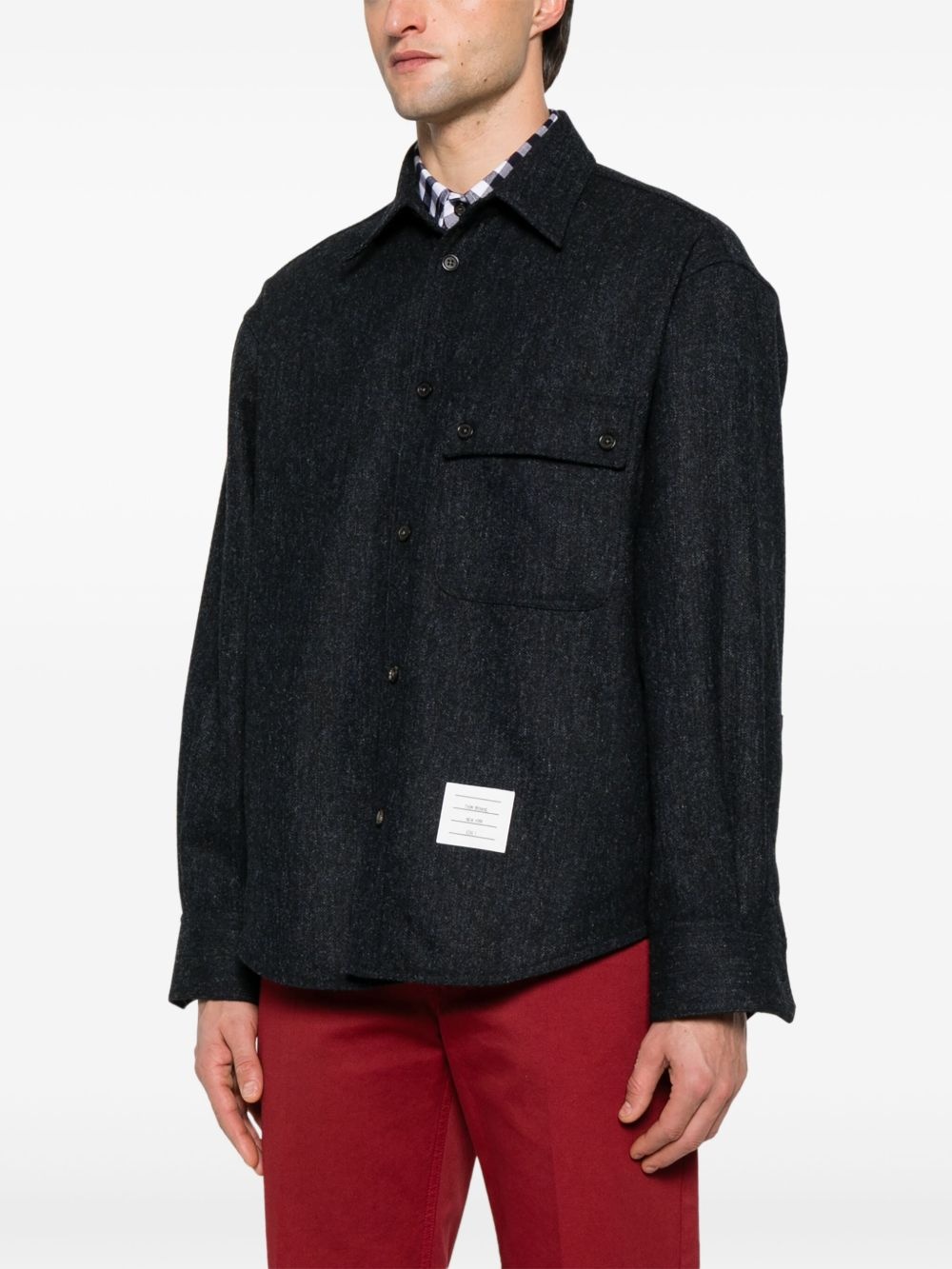 tweed shirt - 3