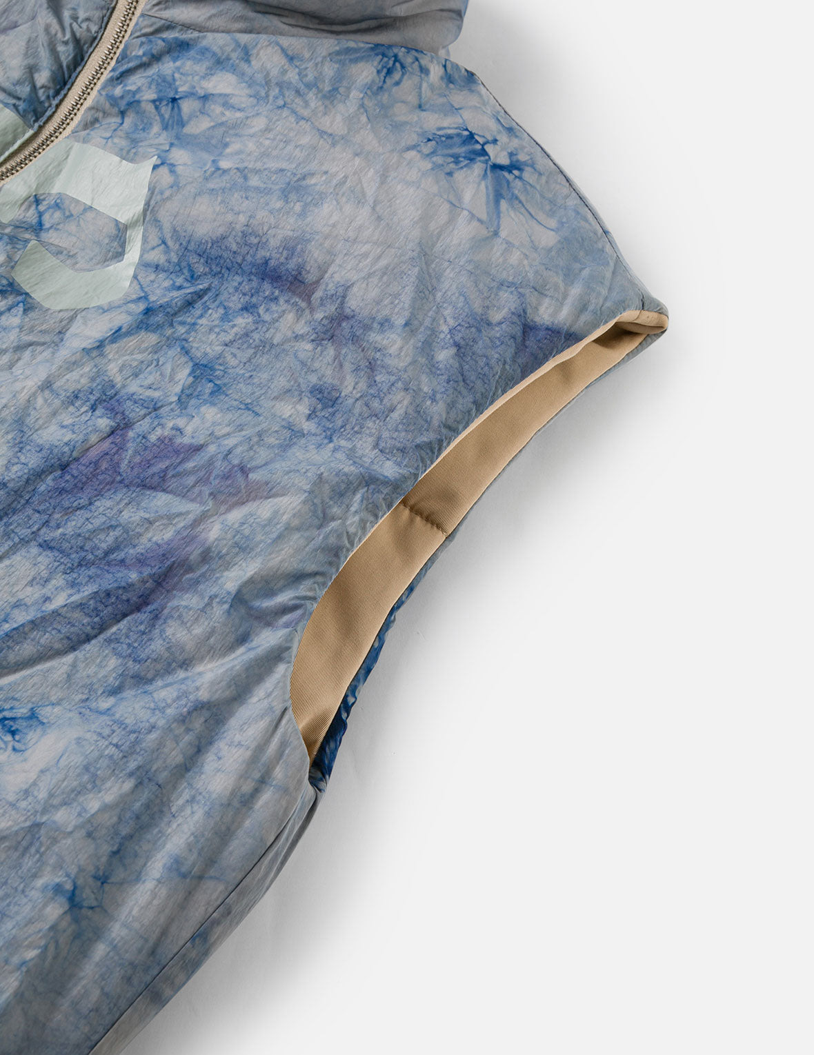 Logo Print Oversized Reversible Vest - 12