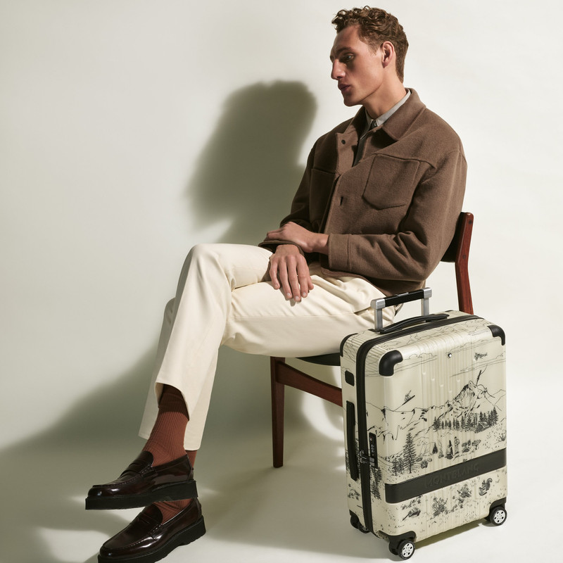 Montblanc Happy Holidays #MY4810 cabin trolley outlook