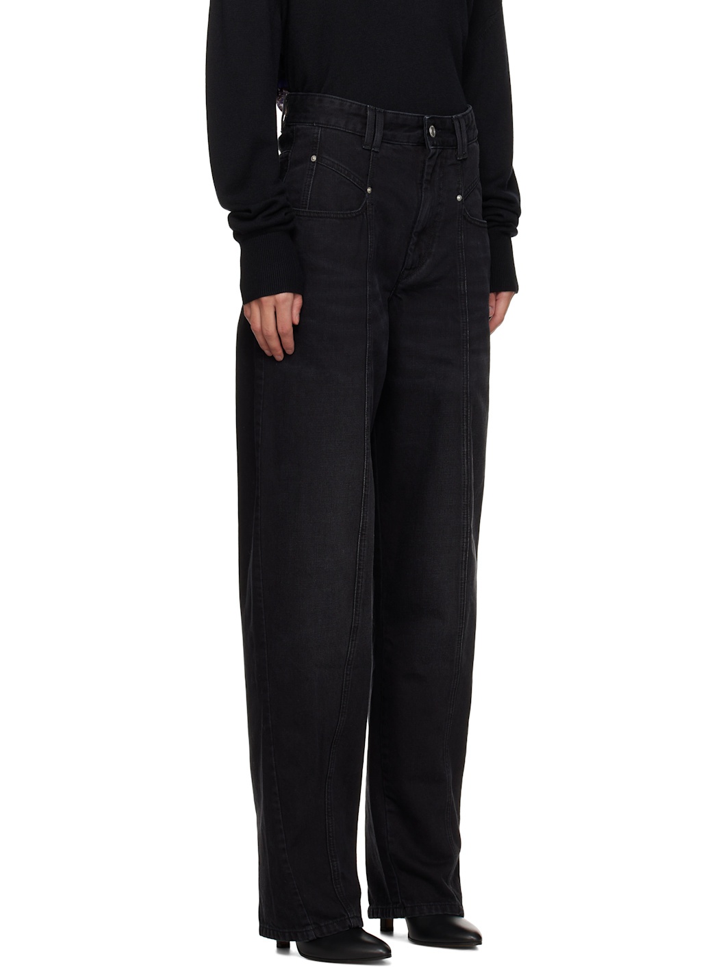 Black Vetan Jeans - 2