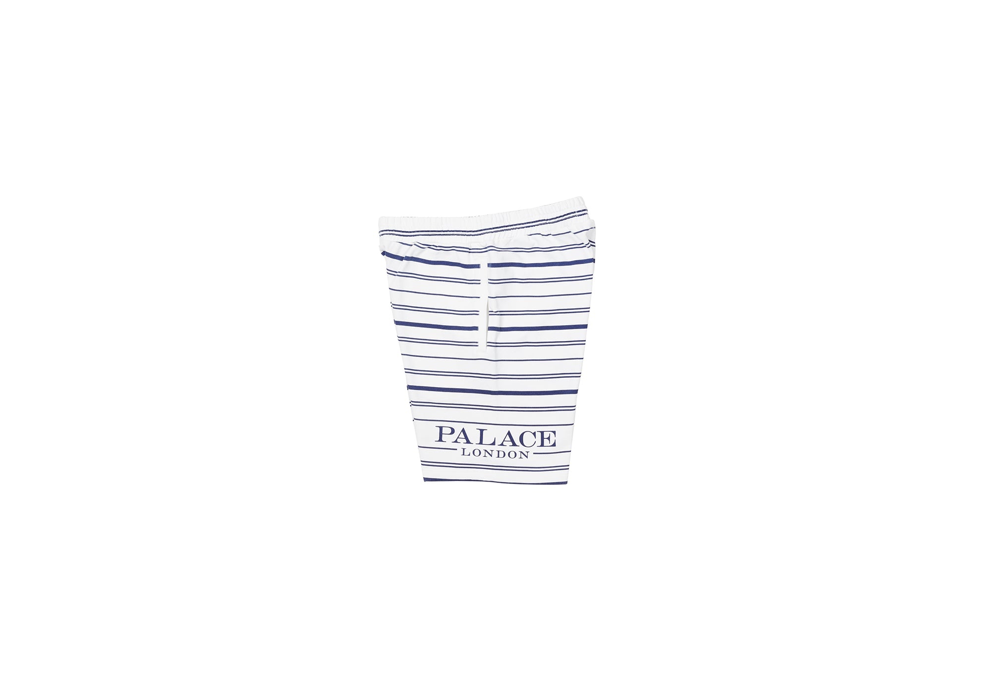 PRINTED STRIPE SHORTS WHITE - 2