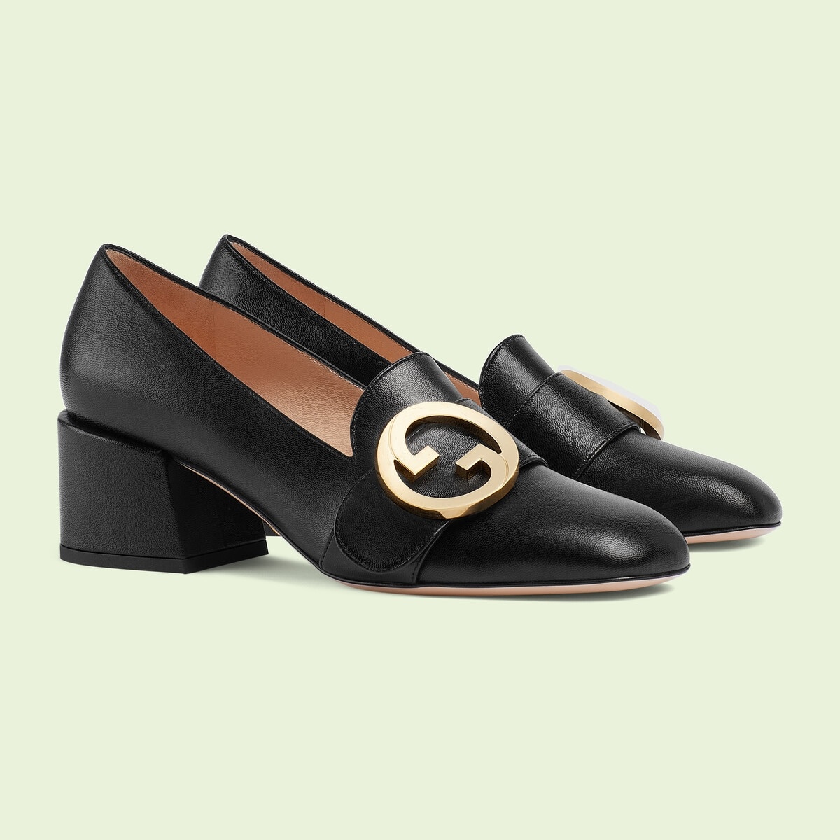 Gucci Blondie women's mid-heel pump - 2