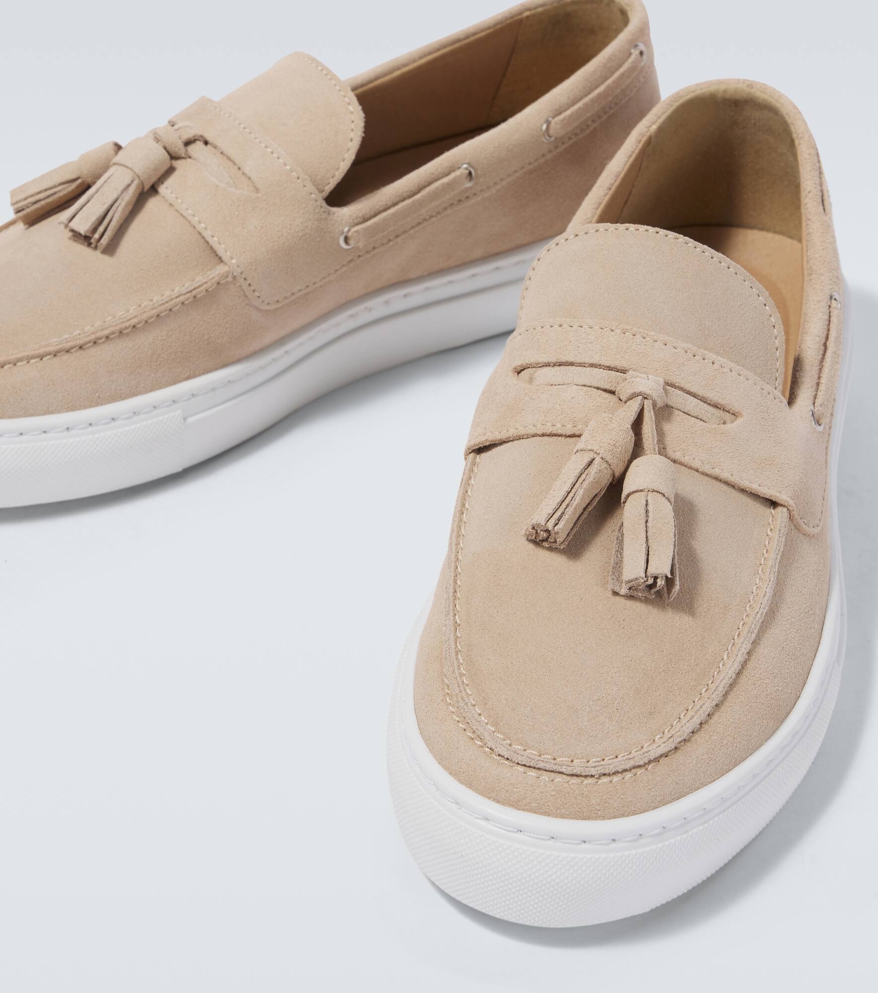 Monta tassel suede loafers - 3