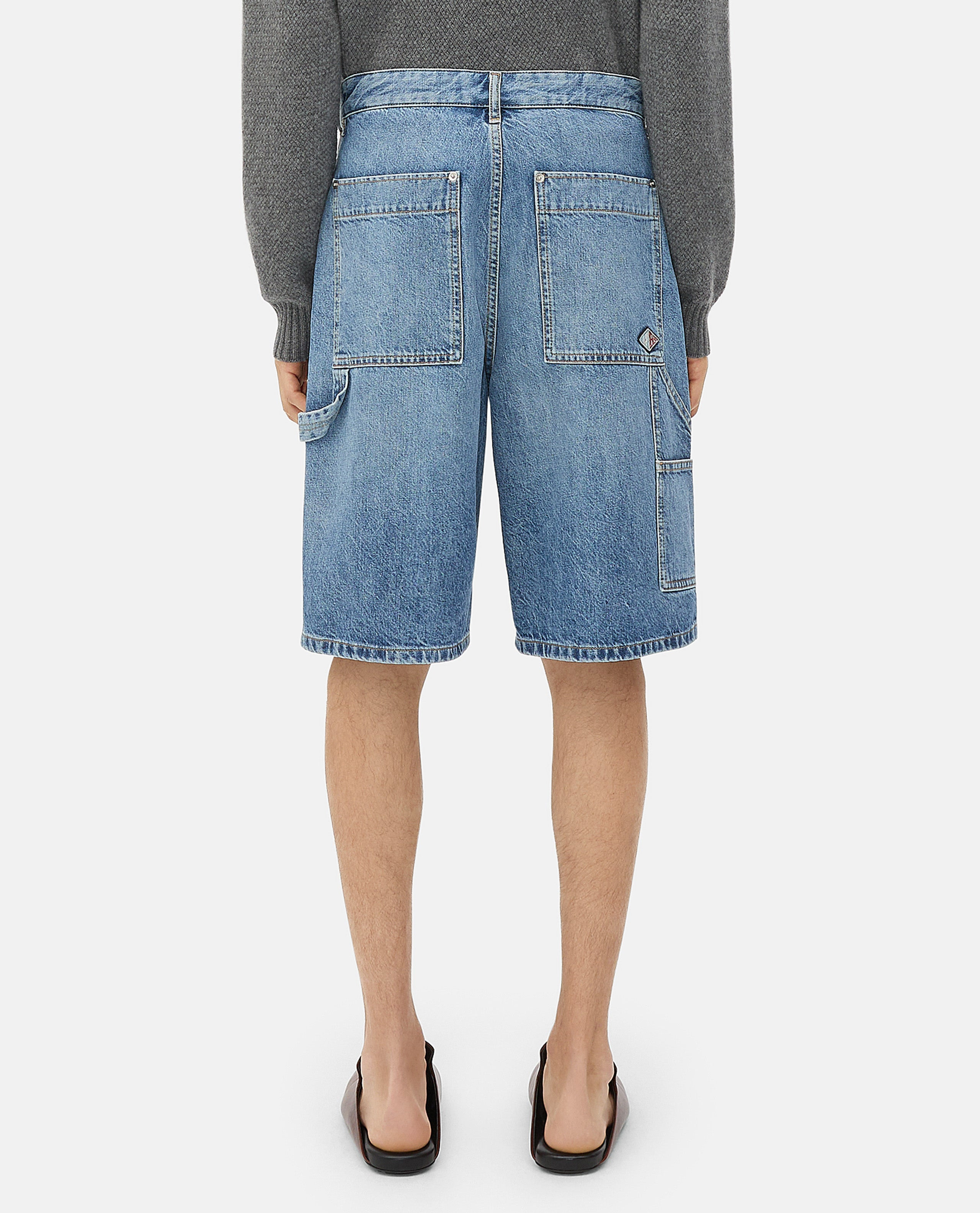 Bottega Veneta Men Bermuda Cargo Denim - 3