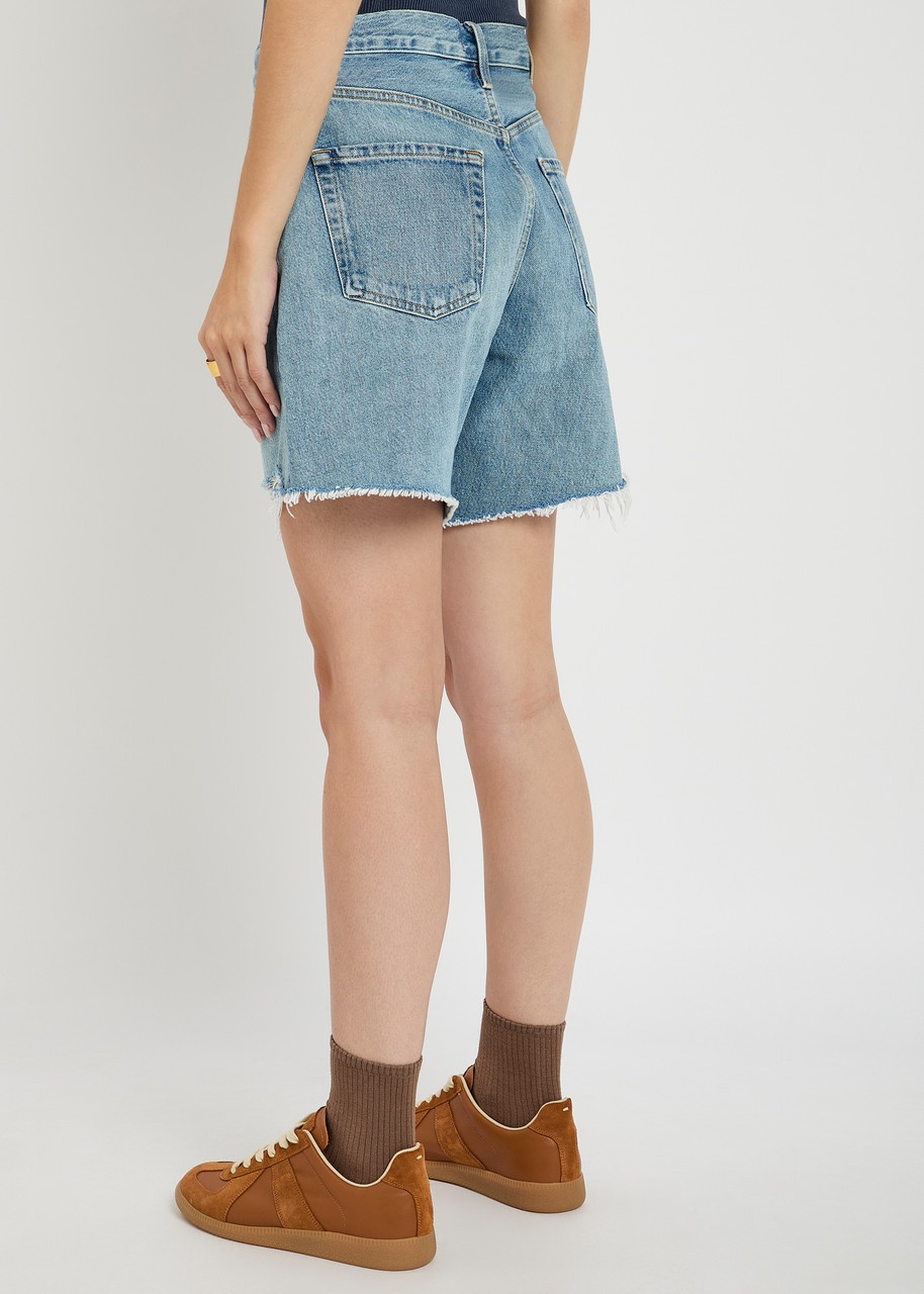 Citizens OF Humanity Marlow Long Denim Shorts - 3