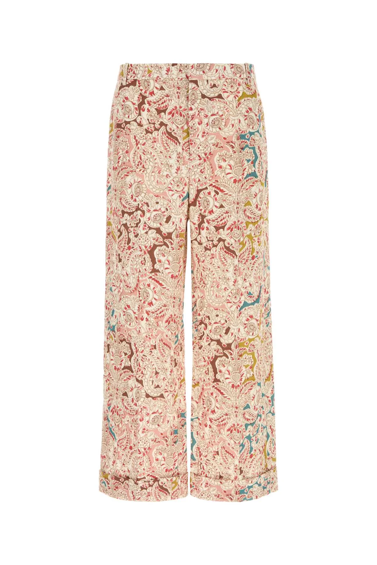 Valentino Garavani Men Printed Hemp Pant - 1