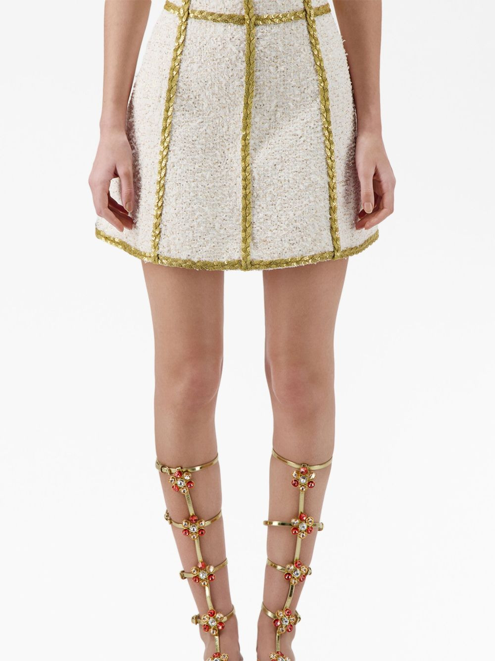 sequin-embellished miniskirt - 5