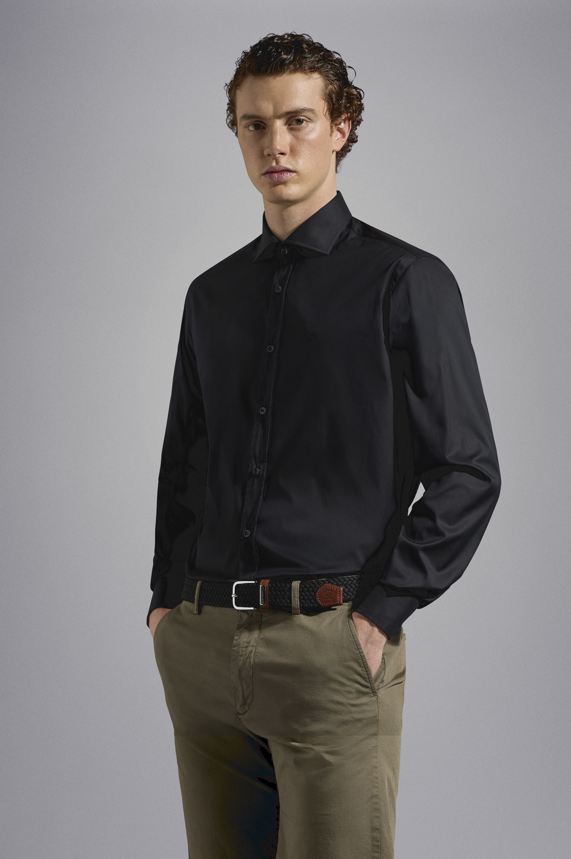 STRETCH COTTON SHIRT - 6