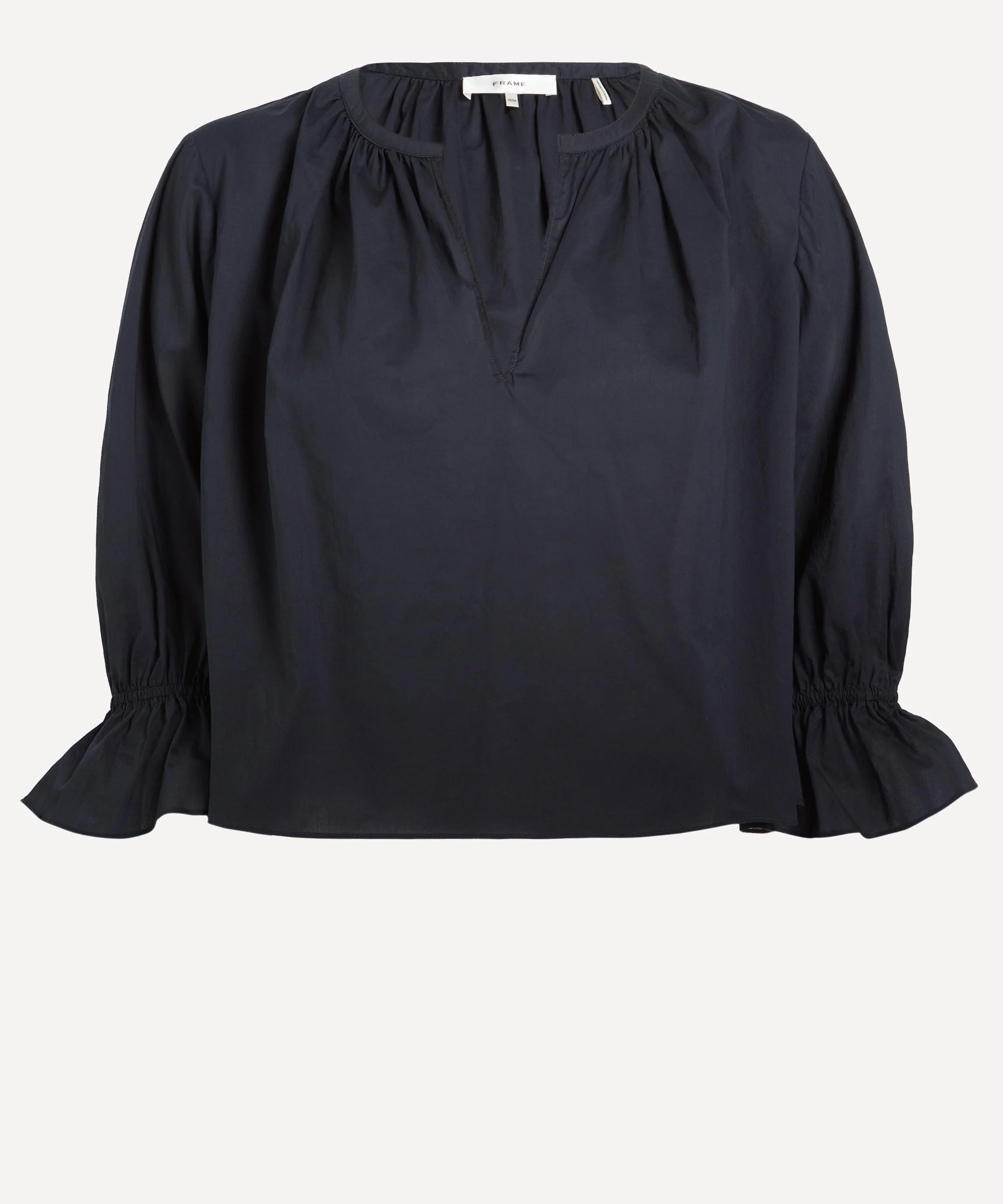 Navy Poet Blouse - 1