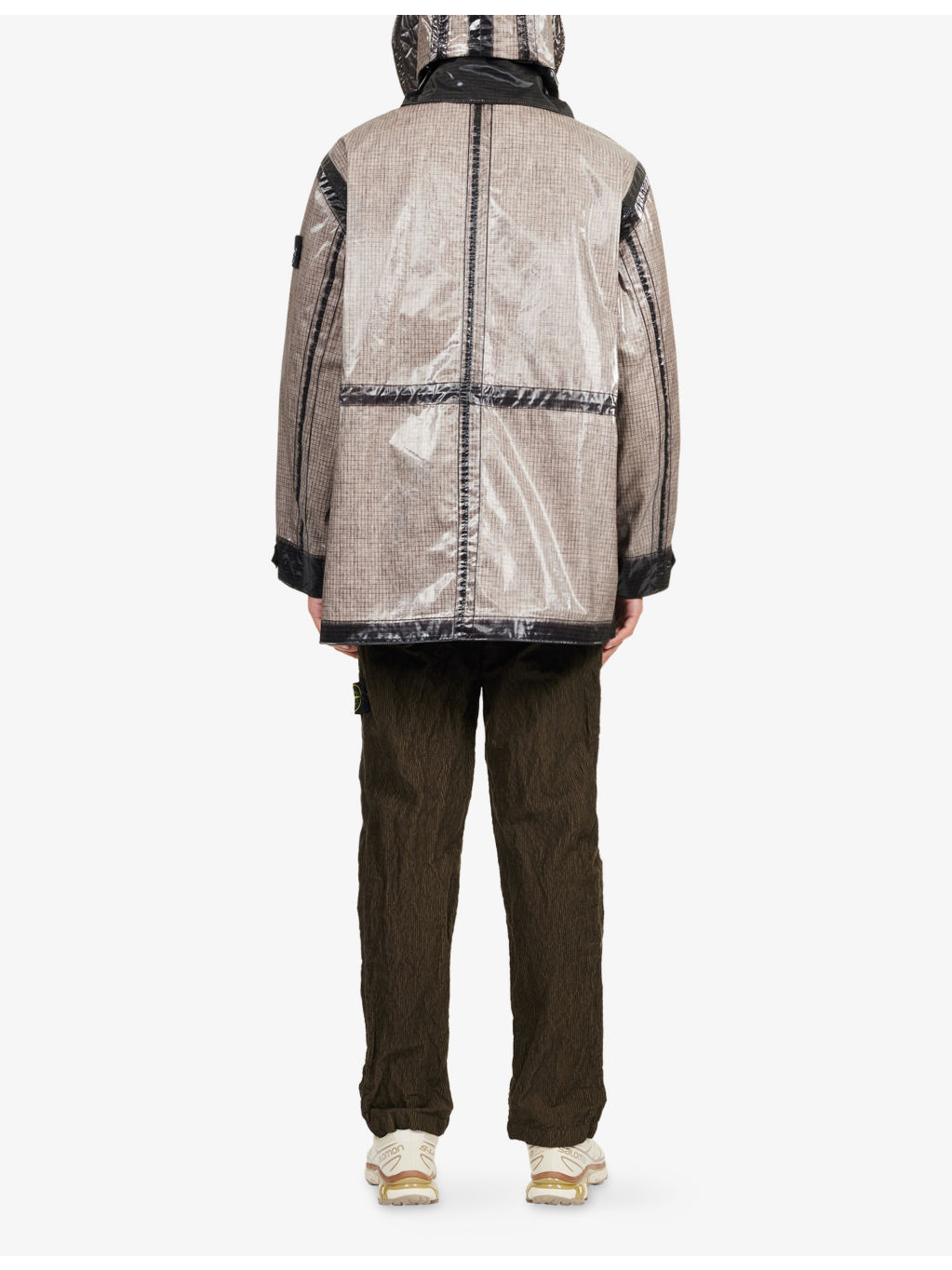 Uneven Ripstop Parka Coat - 4