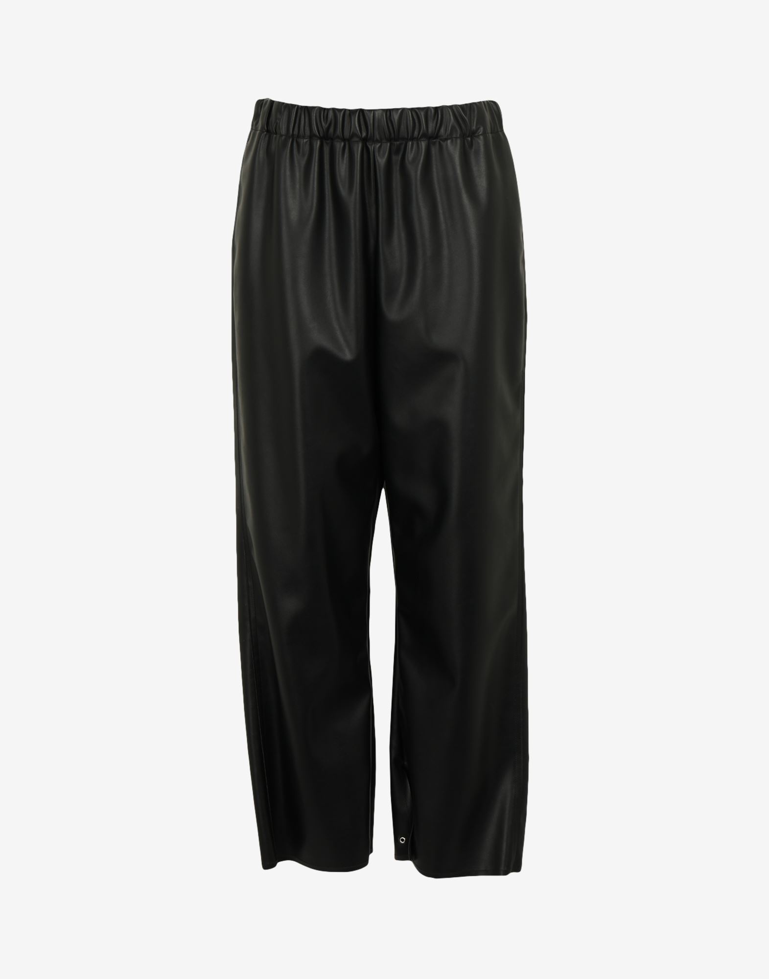 Faux leather trousers - 1