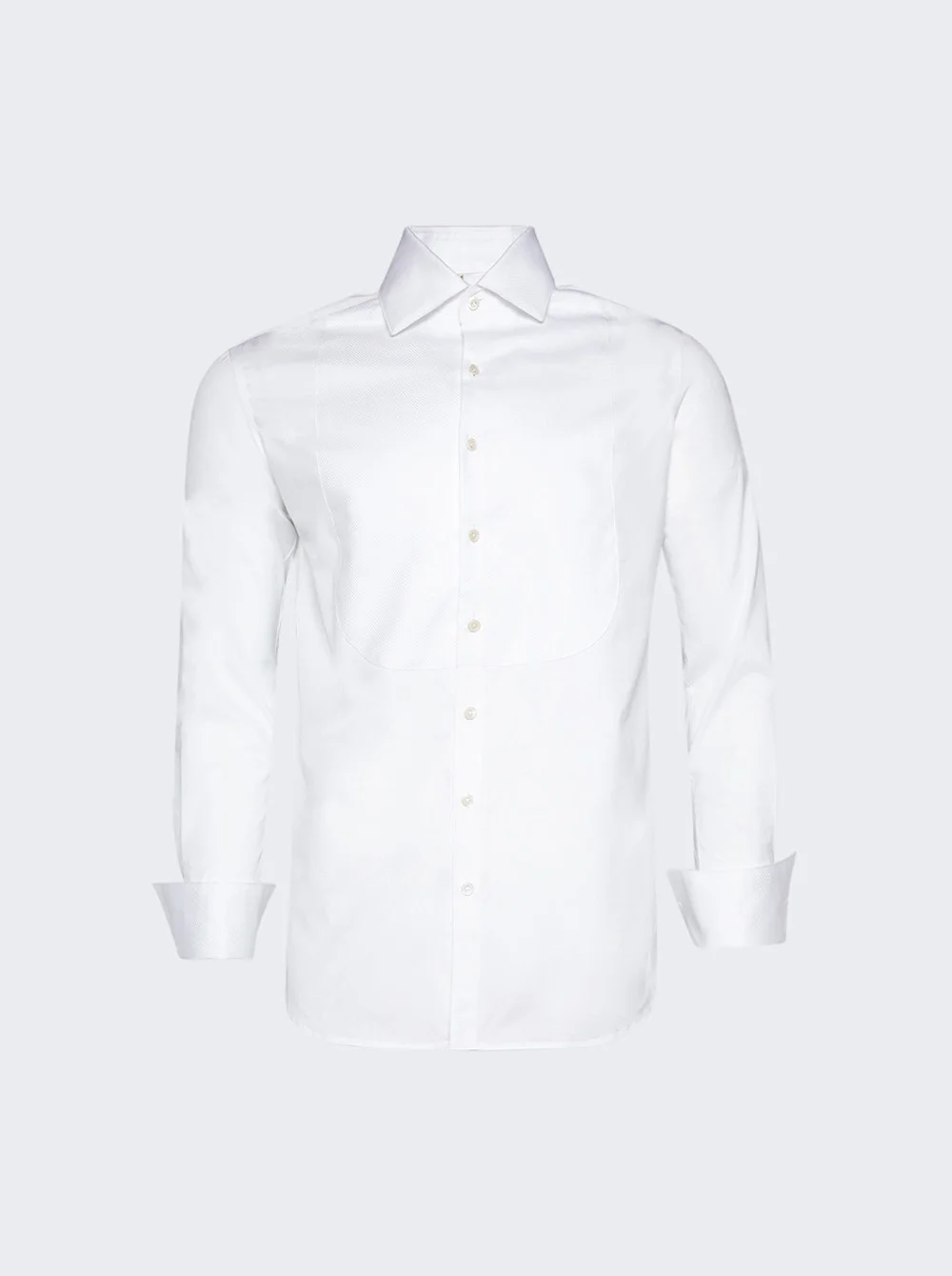 Bib Tuxedo Shirt White - 1