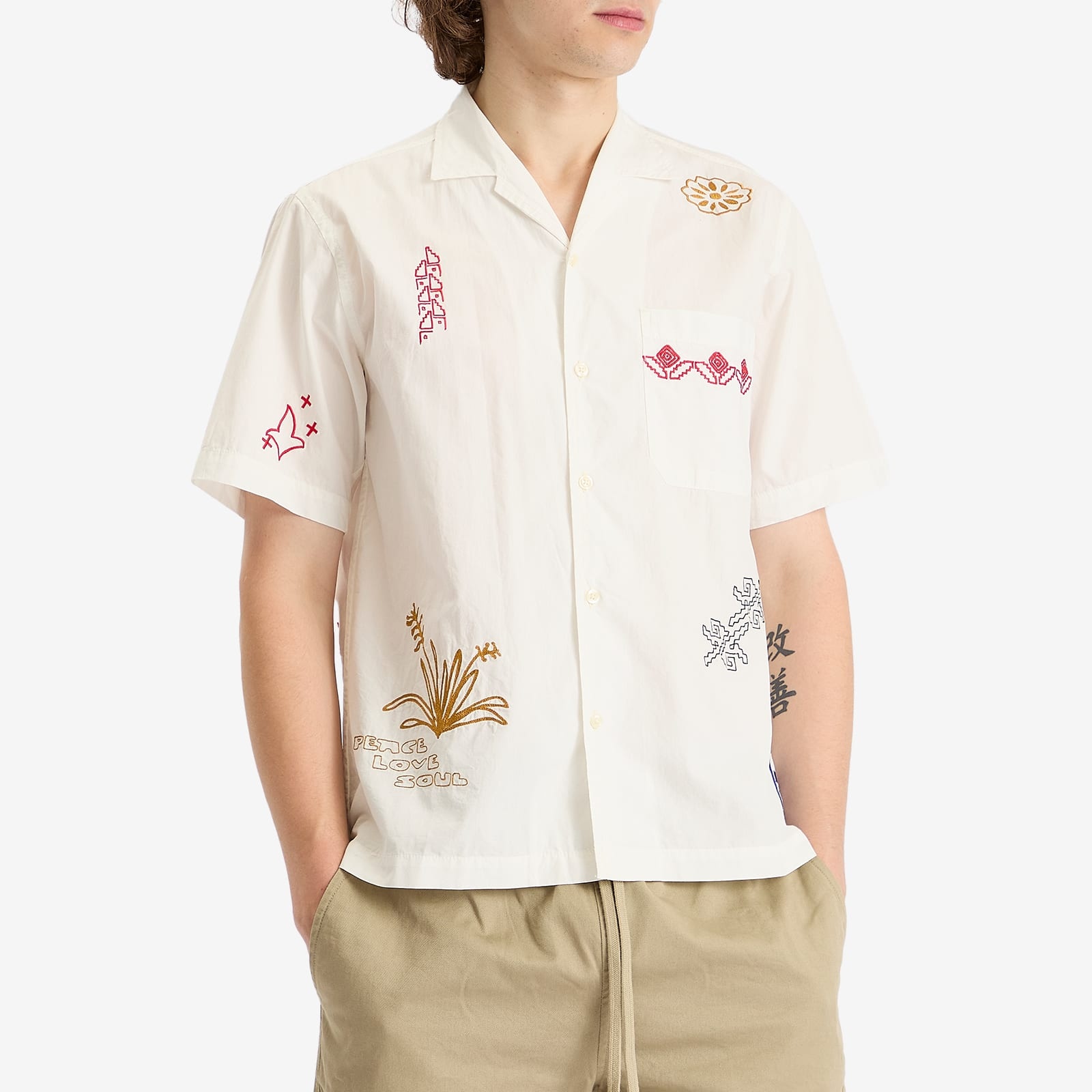 Universal Works Embroidered Minari Vacation Shirt - 2