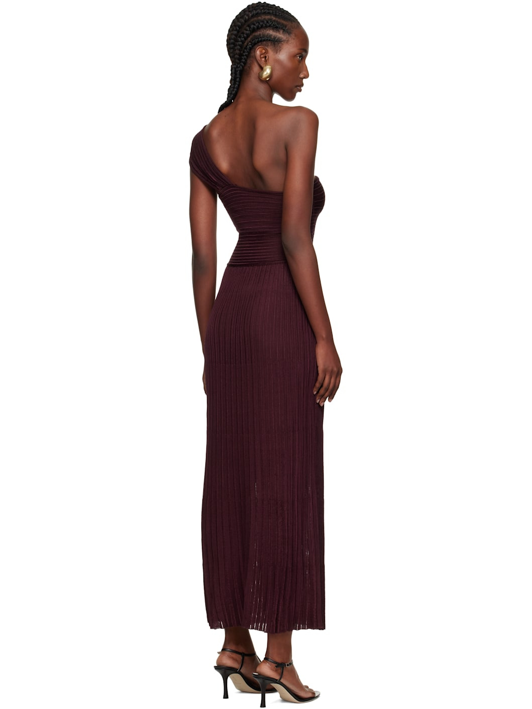 Burgundy Altura Maxi Dress - 3