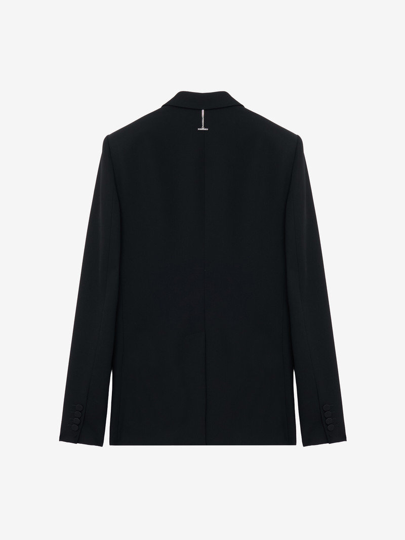 Lace Ribcage Embroidery Single-breasted Jacket 3