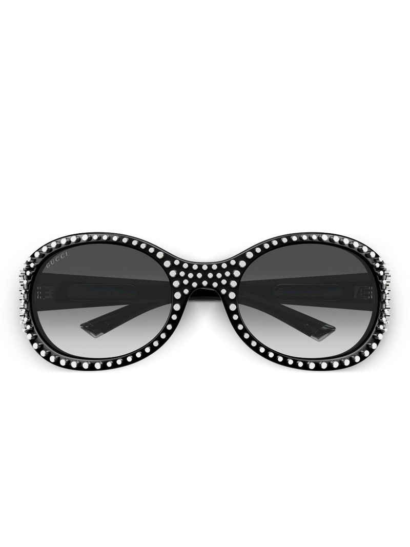 GG2013S studded oval-frame sunglasses 1