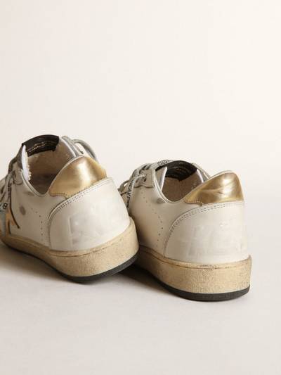 Golden Goose Ball Star sneakers with gold star and heel tab outlook