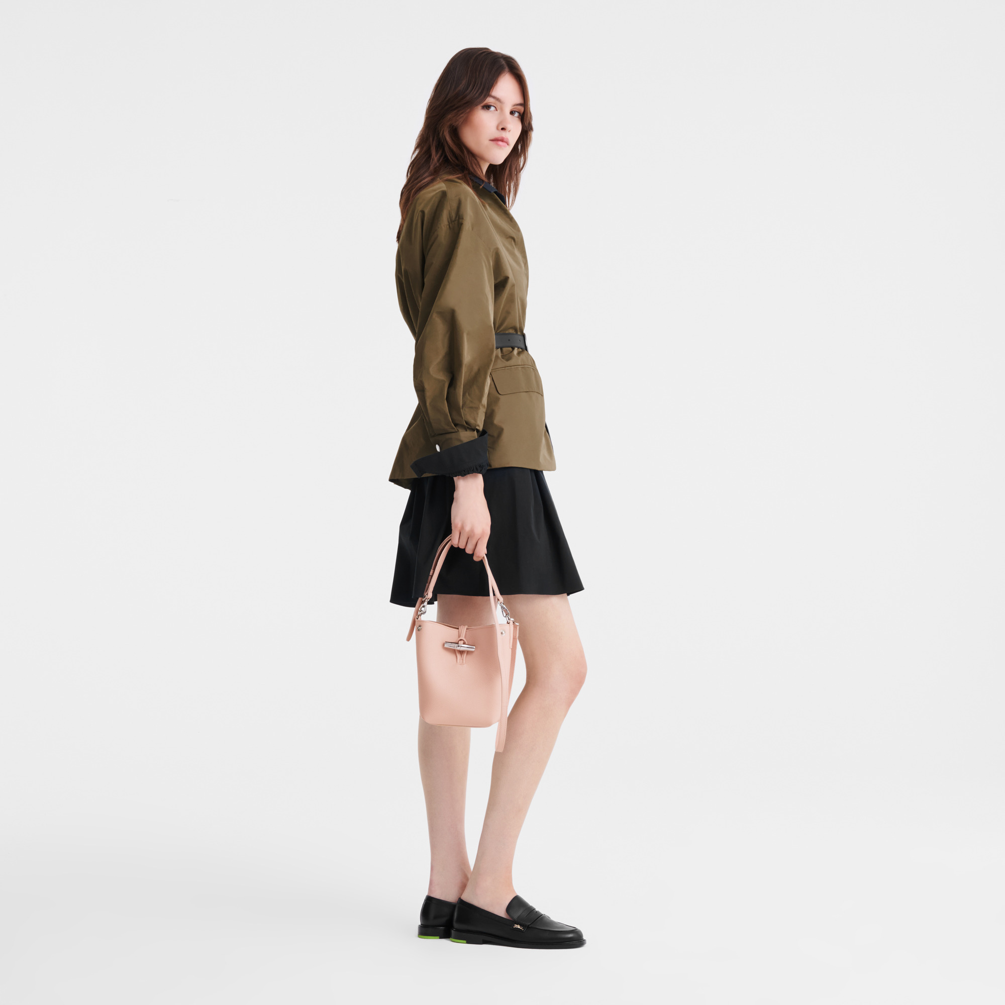 Le Roseau XS Bucket bag Ballerina - Leather - 2