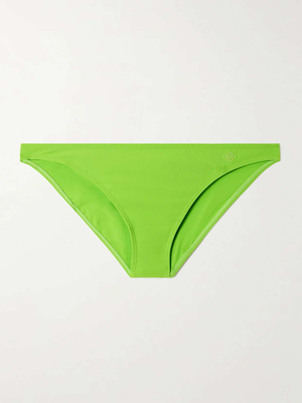 Embroidered Bikini Briefs - 1