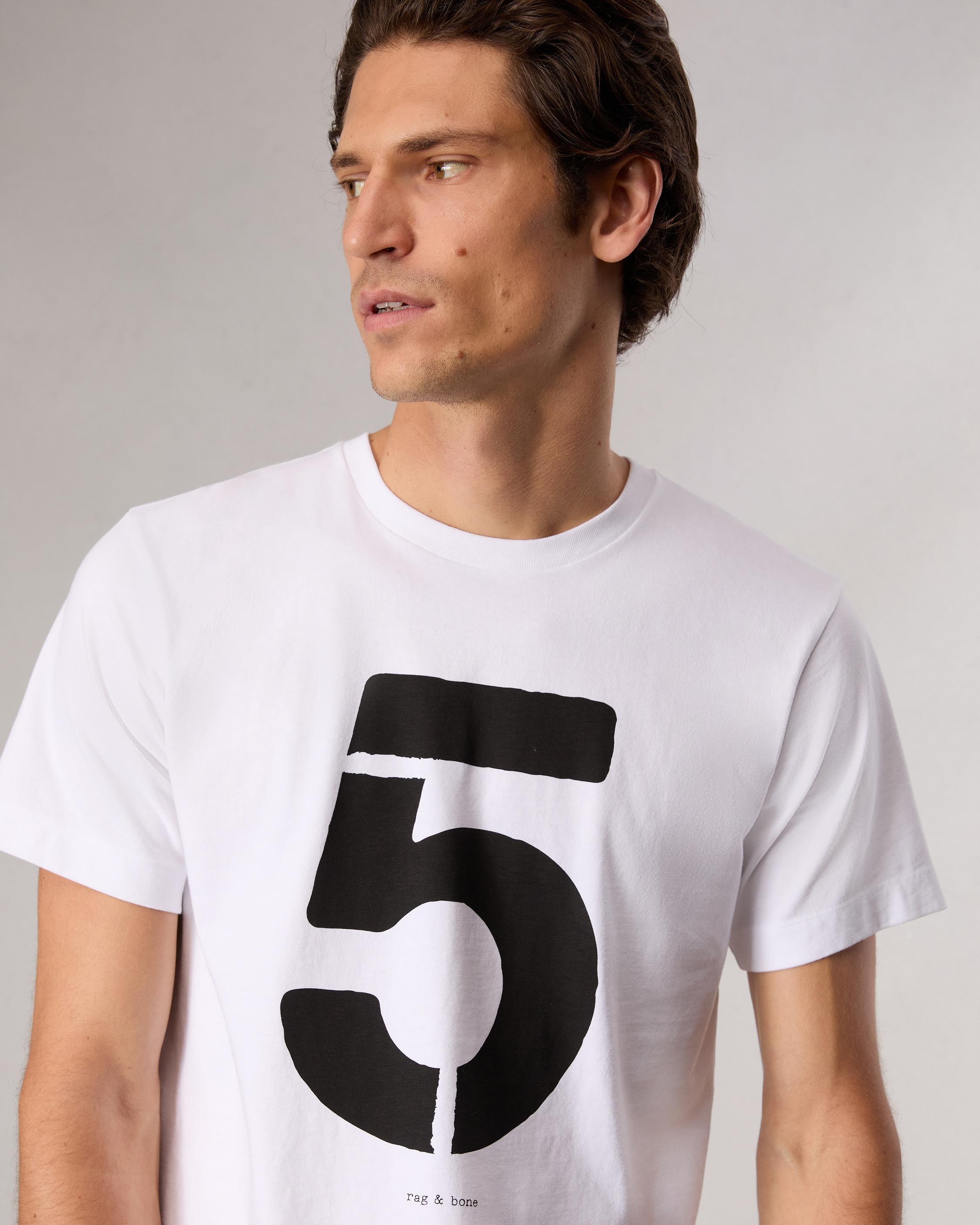 rb Number 5 T-Shirt - 6