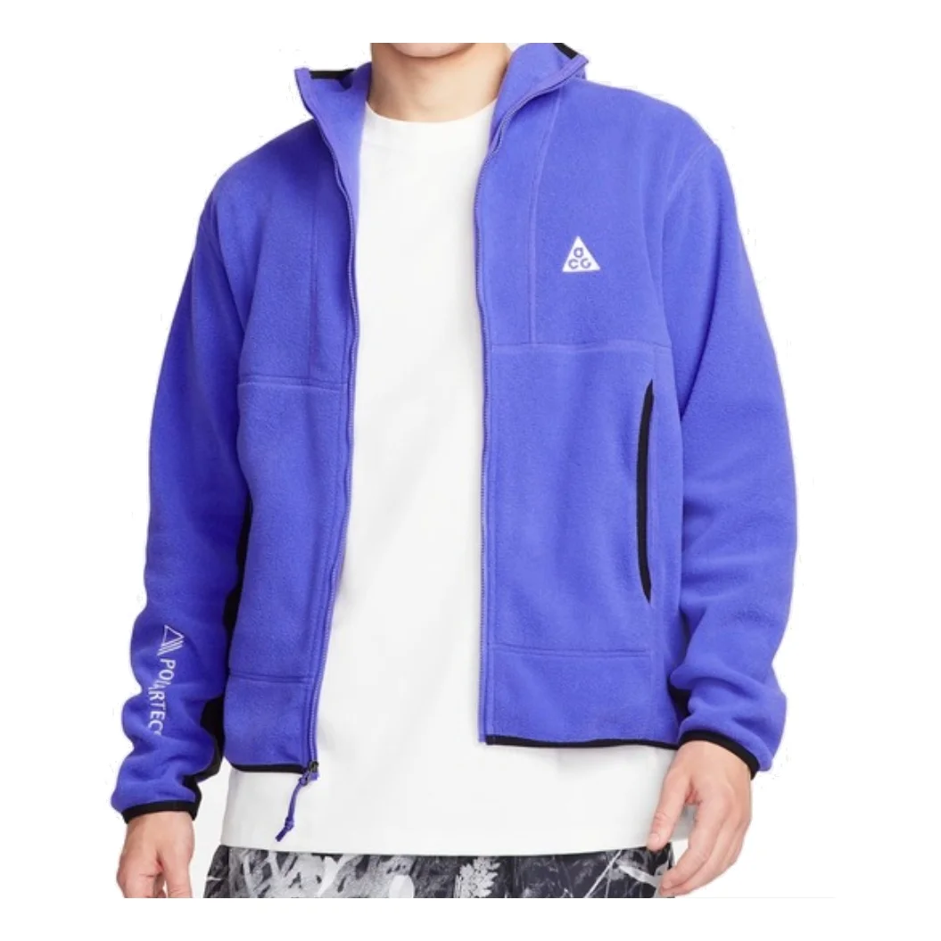 나이키 ACG 늑대 나무 Polartec 전체-Zip 탑 '페티안 Violet'FB8083-510 - 1