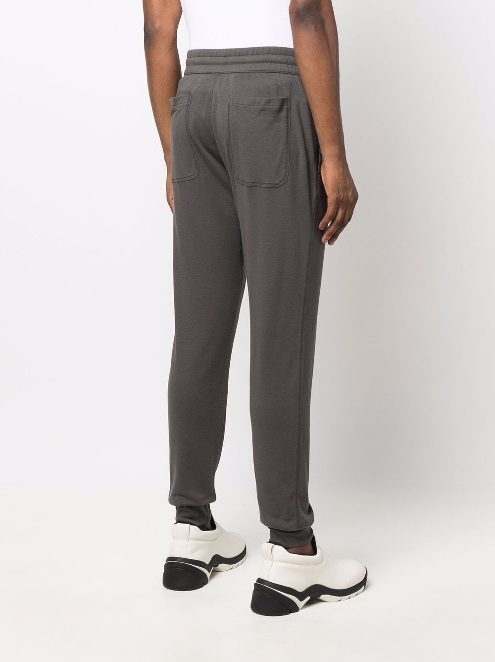 drawstring slim-fit track pants - 4