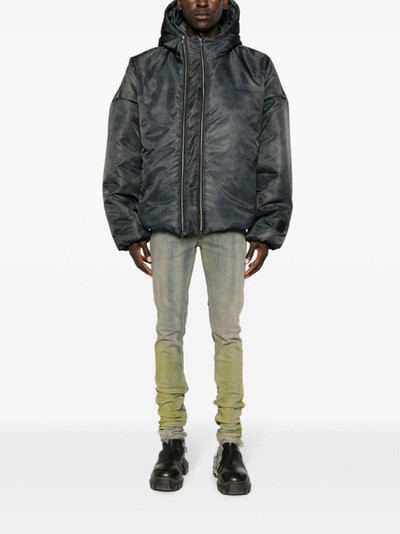 Rick Owens Tyrone Cut sprayed cotton jeans outlook