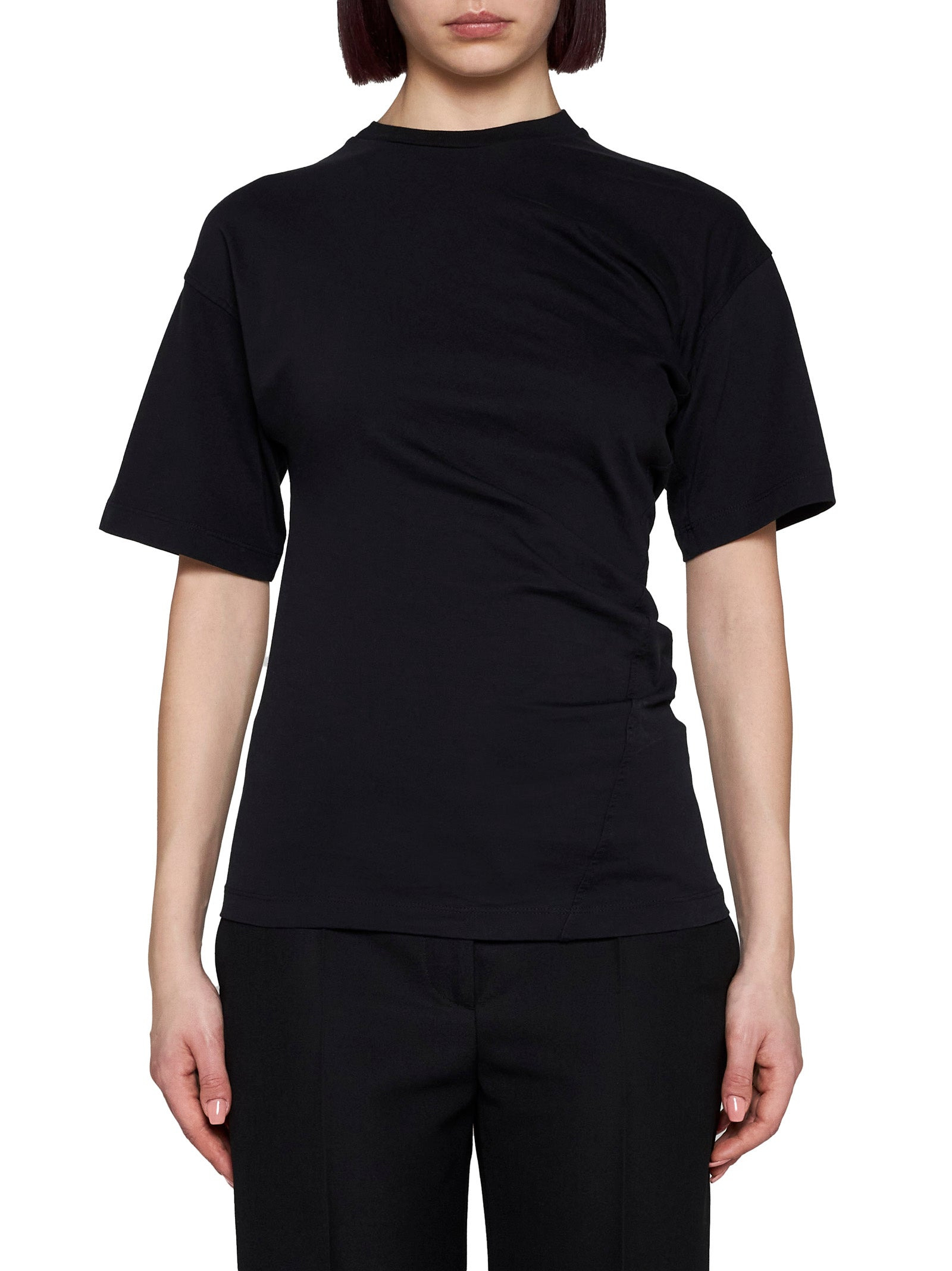 Toteme Women Twisted Organic Cotton Jersey Top - 3
