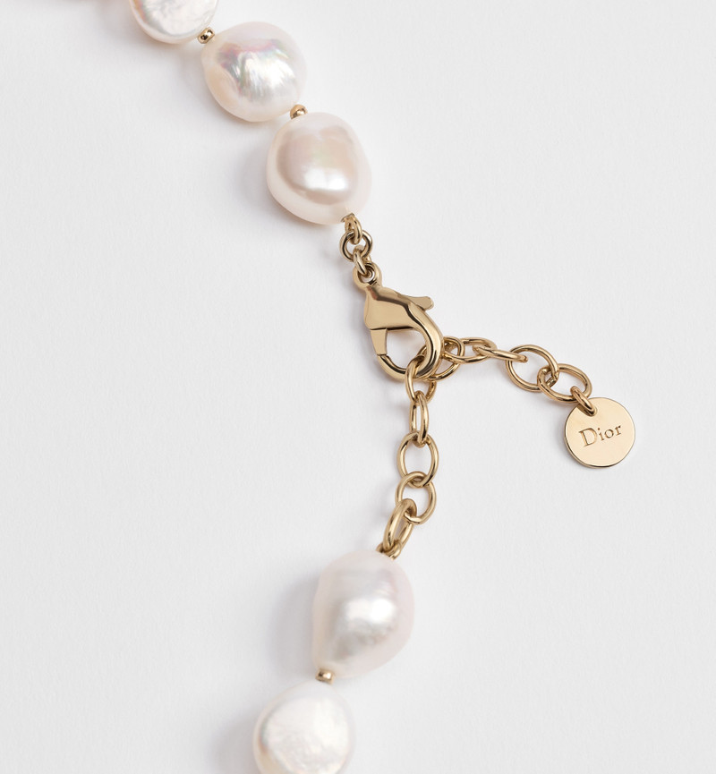 Dior Or – Dior Shiny Bow Necklace 4