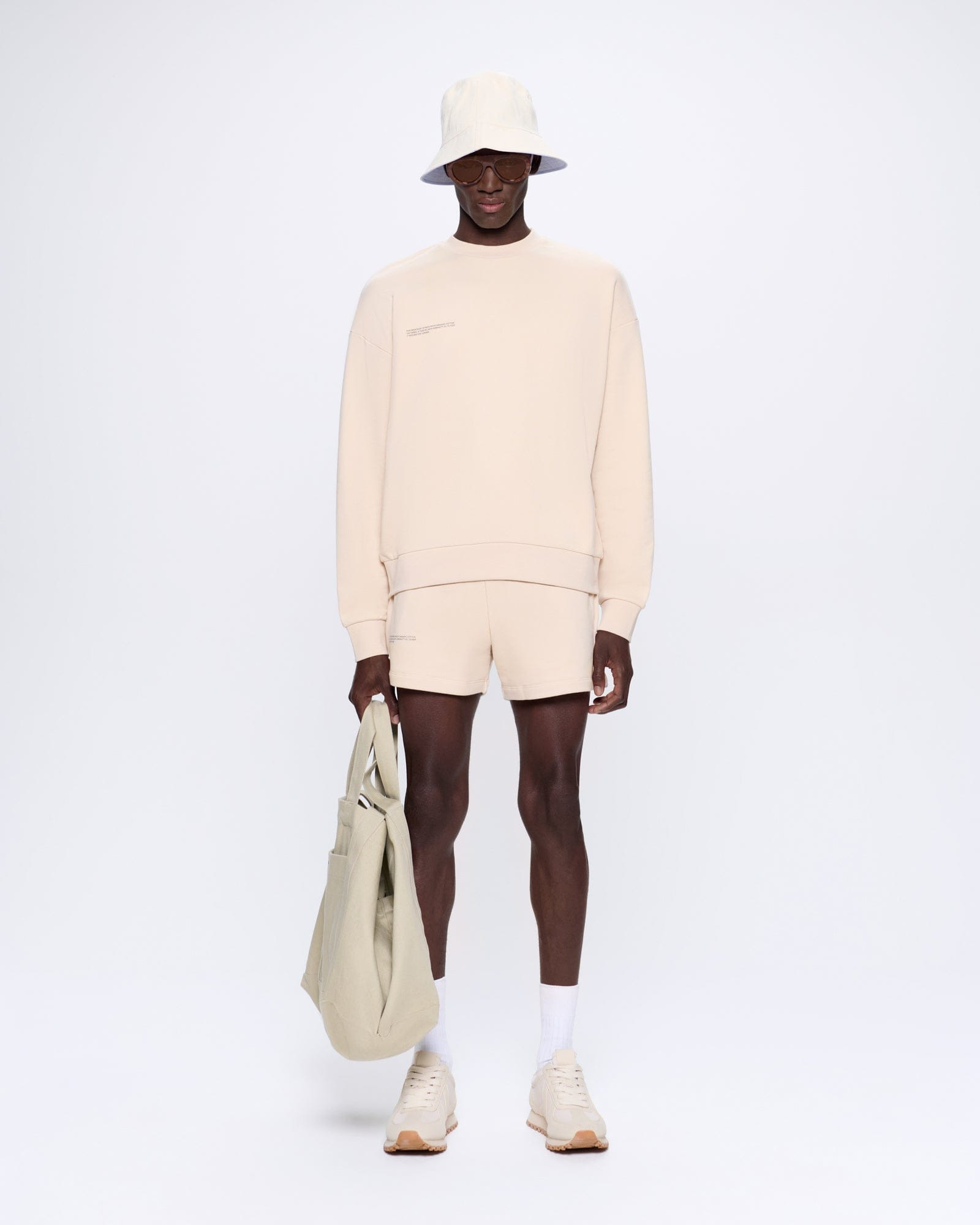 Mens 365 Midweight Sweatshirt - Sand - 2