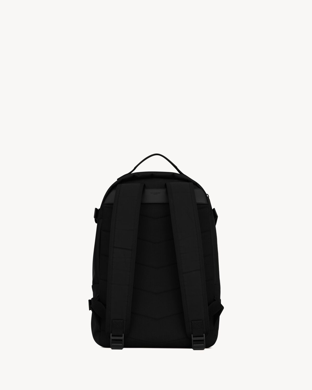 バッグ SAINT LAURENT City Trekking Backpack SAINT LAURENT City Trekking Leather-Trimmed Shell Backpack