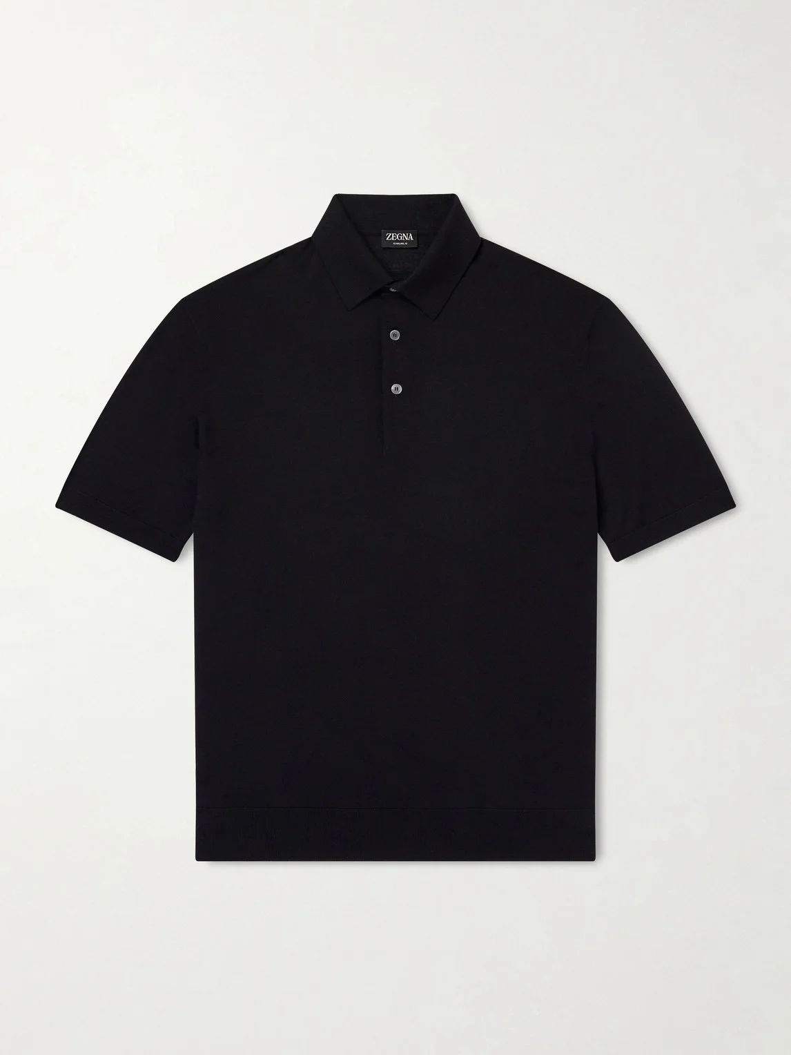 Wool Polo Shirt - 1