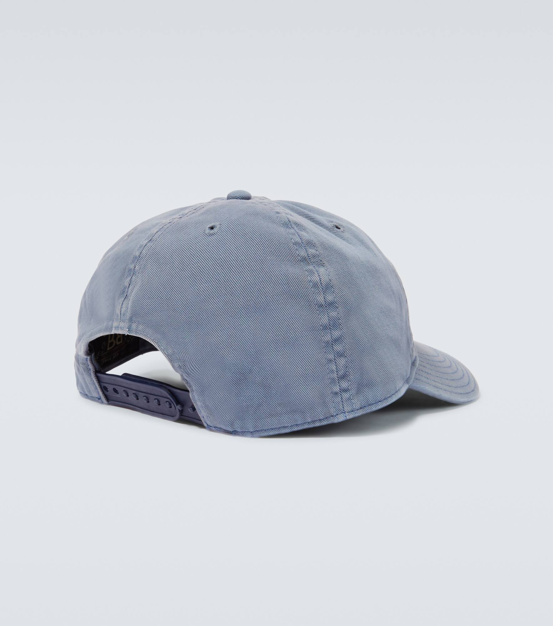 Ball patched cotton baseball cap - 4