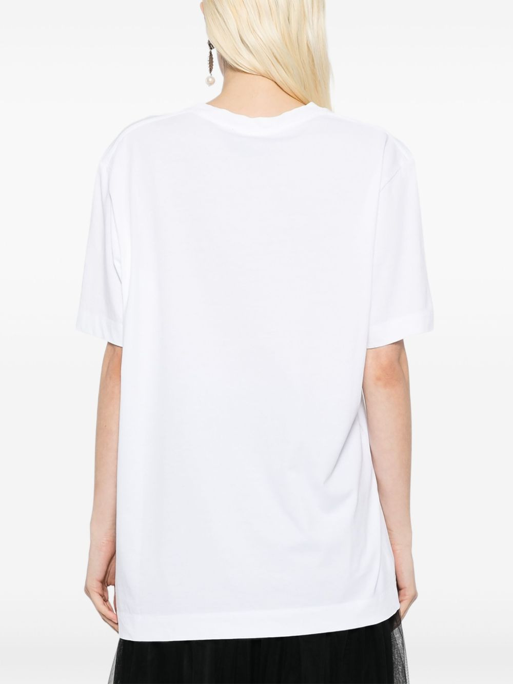 graphic-print cotton T-shirt - 4