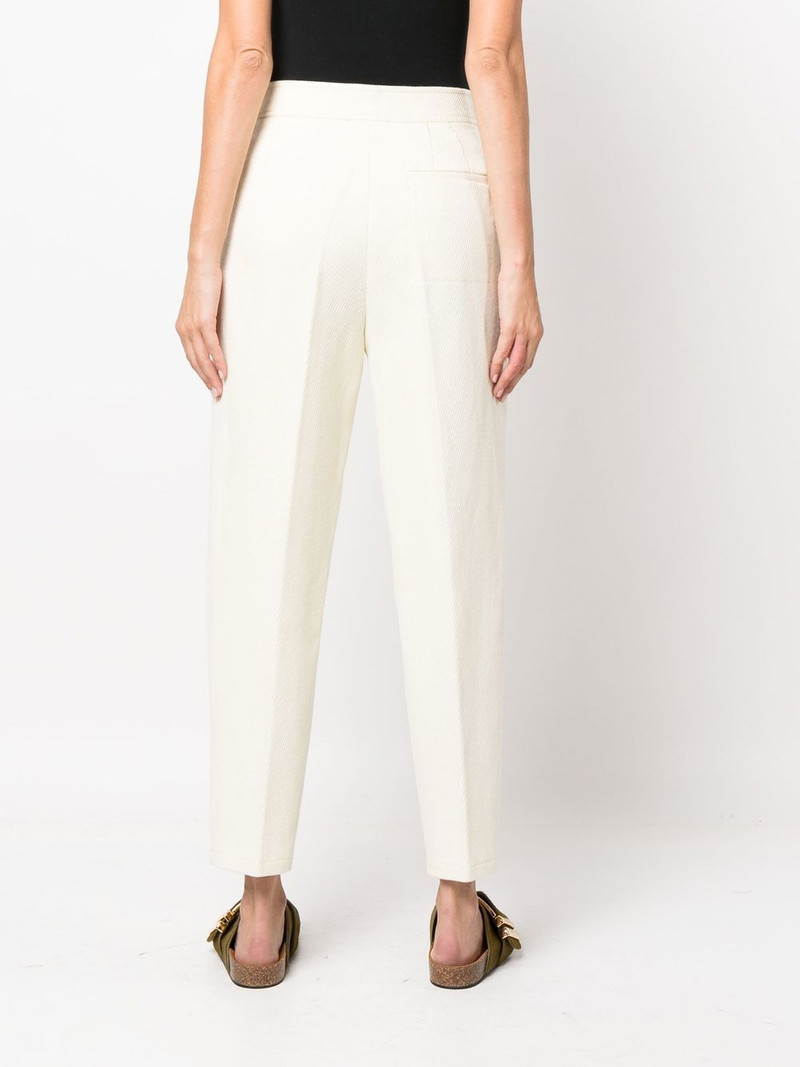 cropped knit trousers 4