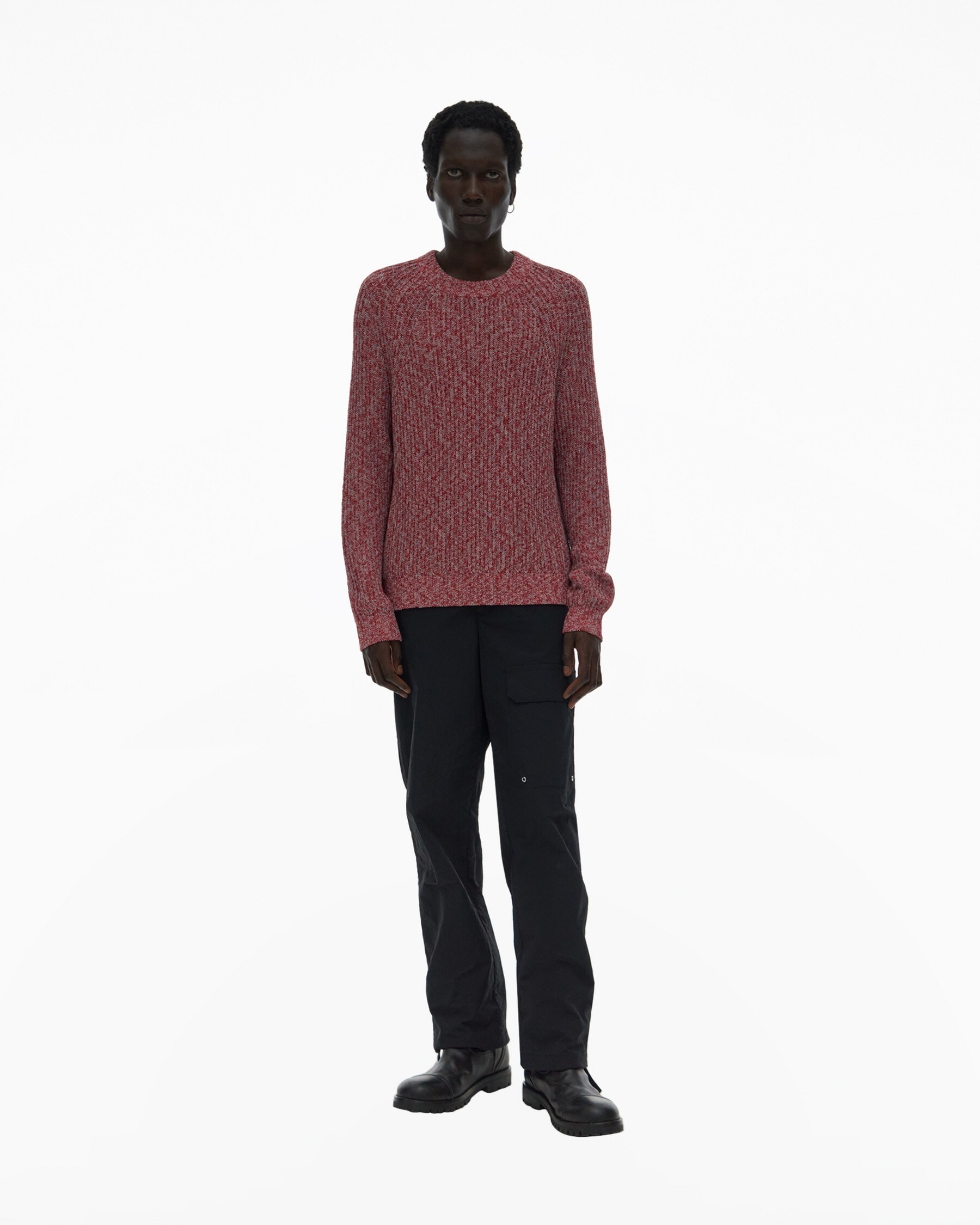 SLUB KNIT CREWNECK - 2