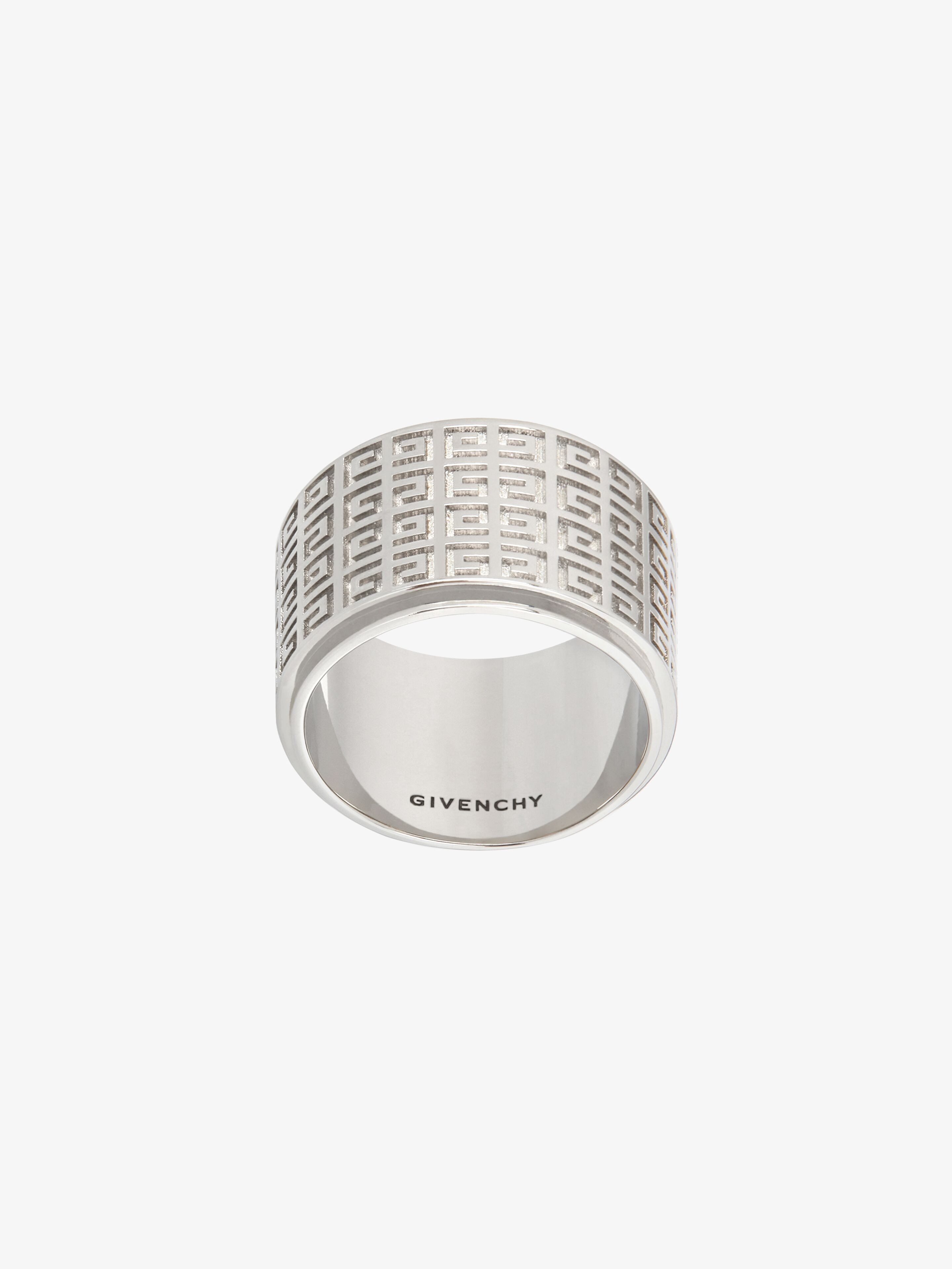 GIVENCHY 4G ENGRAVED RING IN METAL - 4