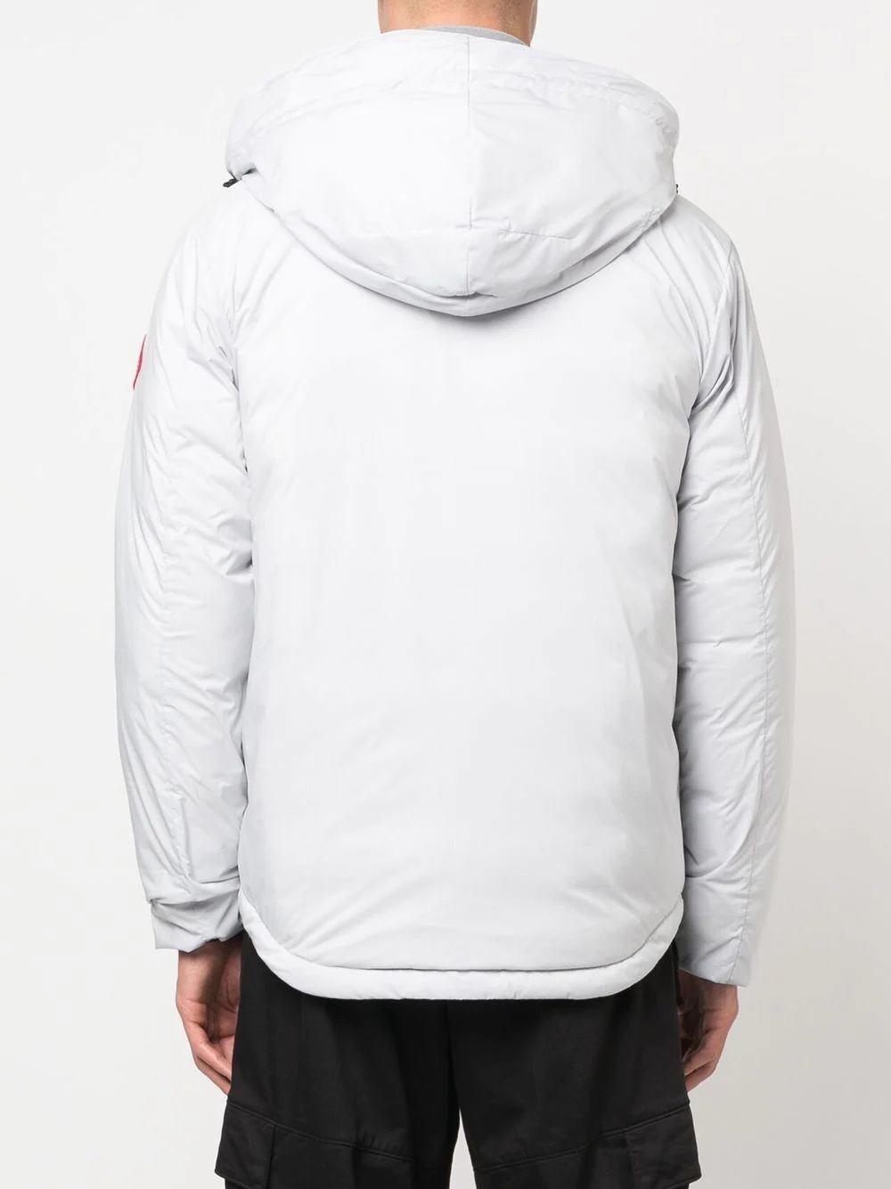 feather-down hooded parka - 4