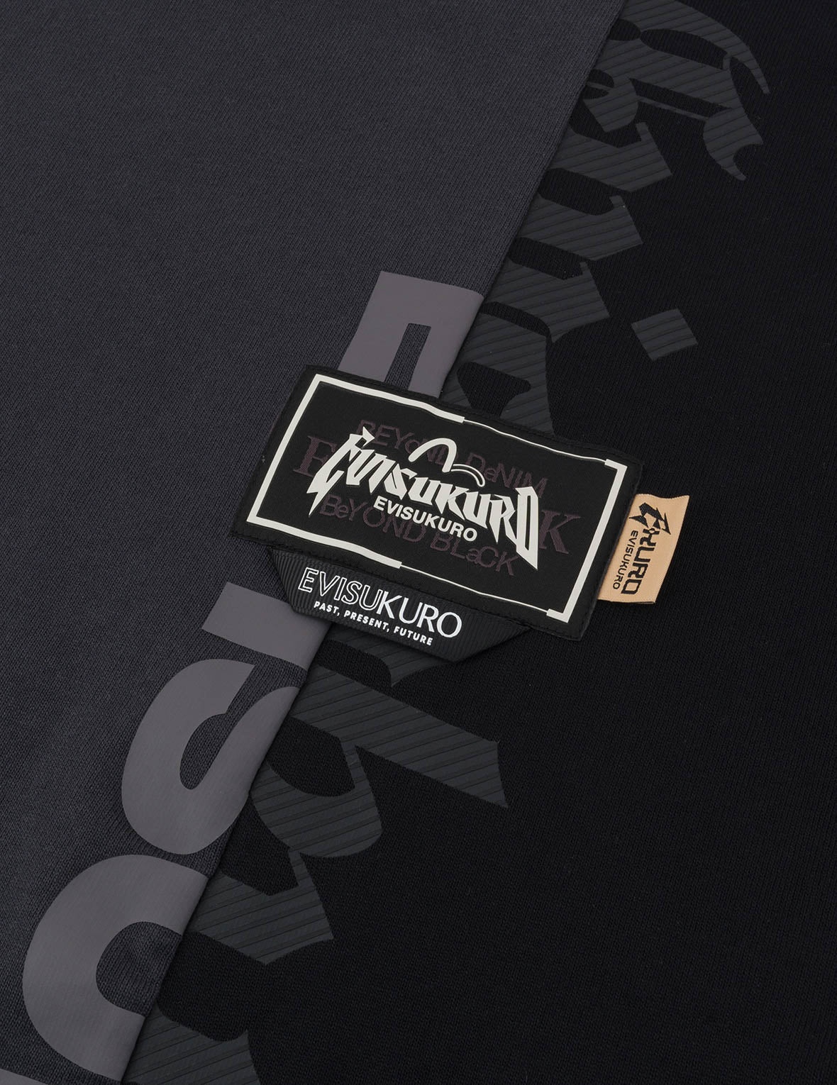 Panel design with Multi Labels Relax Fit T-Shirt - 5