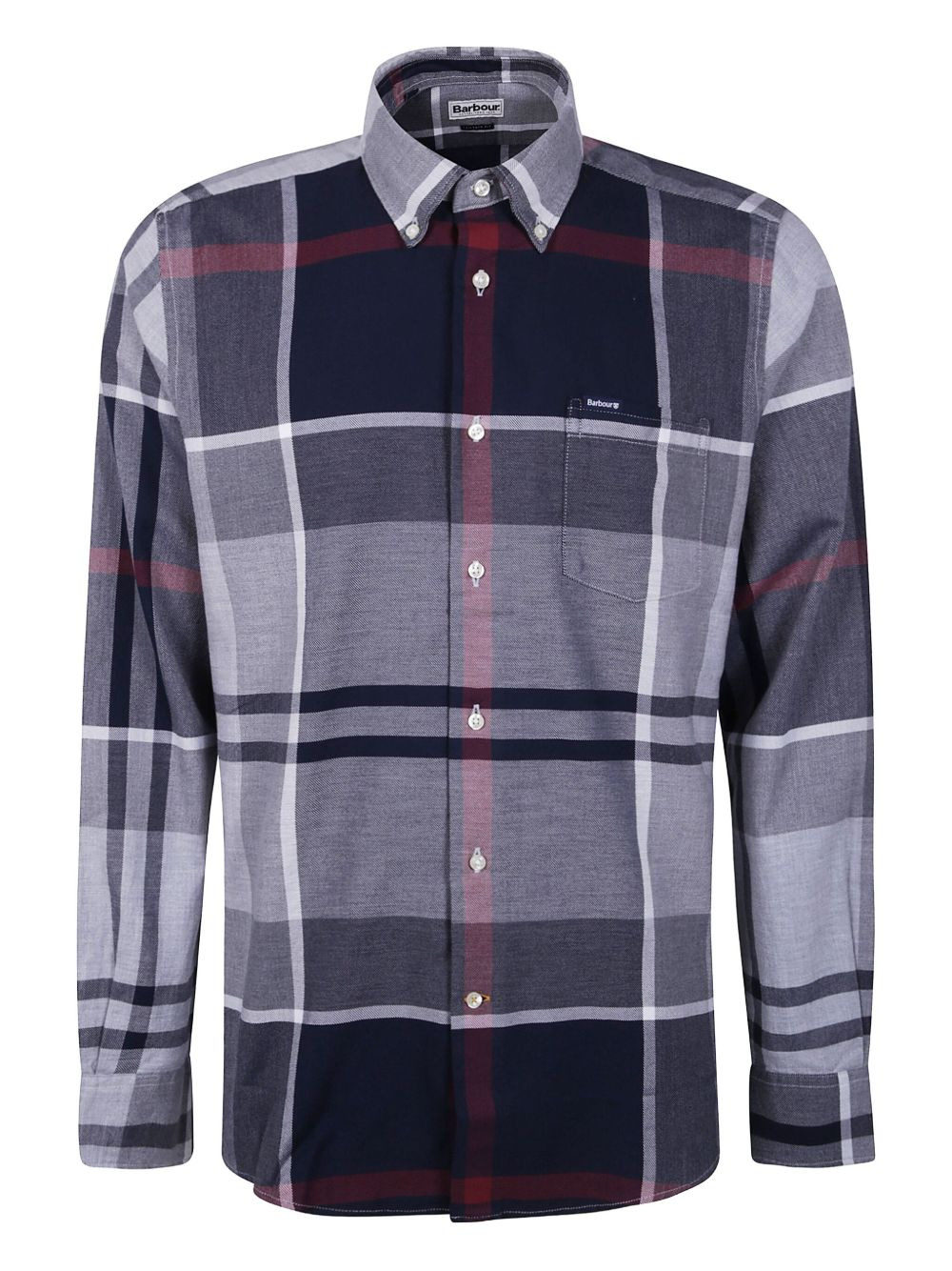 check-pattern shirt - 1