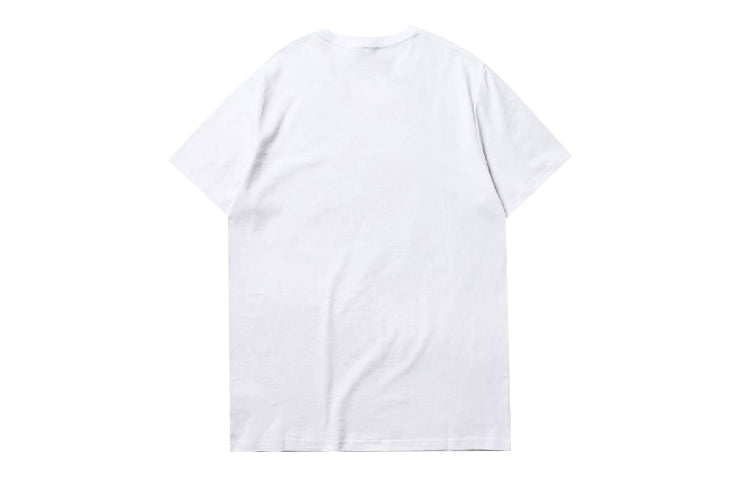 Vans Off The Wall Classic Printing Short Sleeve Couple Style White VN0A4MM7WHT - 2